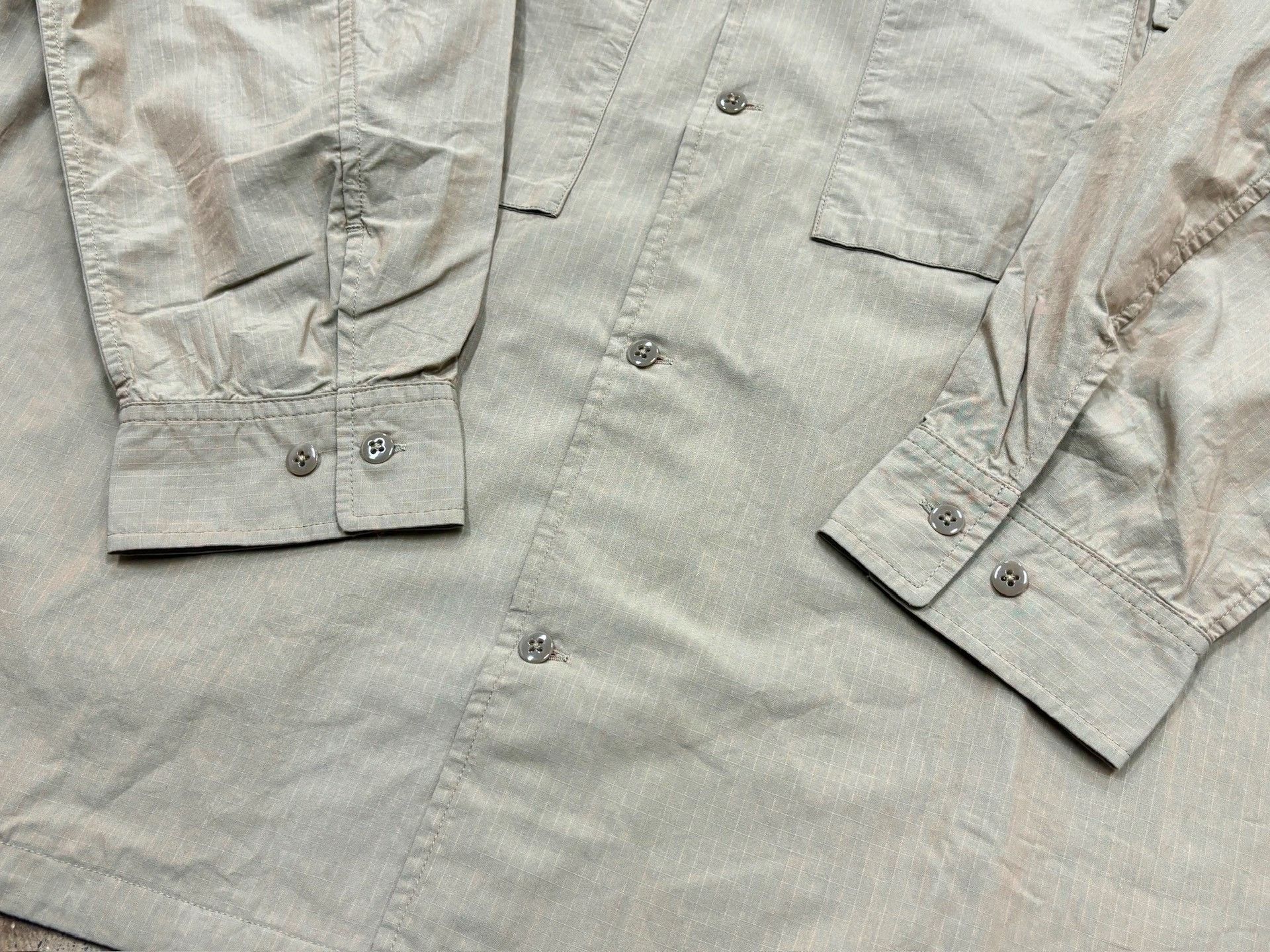 Other BROCHURE Oversized Khaki Flag Shirt Size US L / EU 52-54 / 3 - 7 Thumbnail