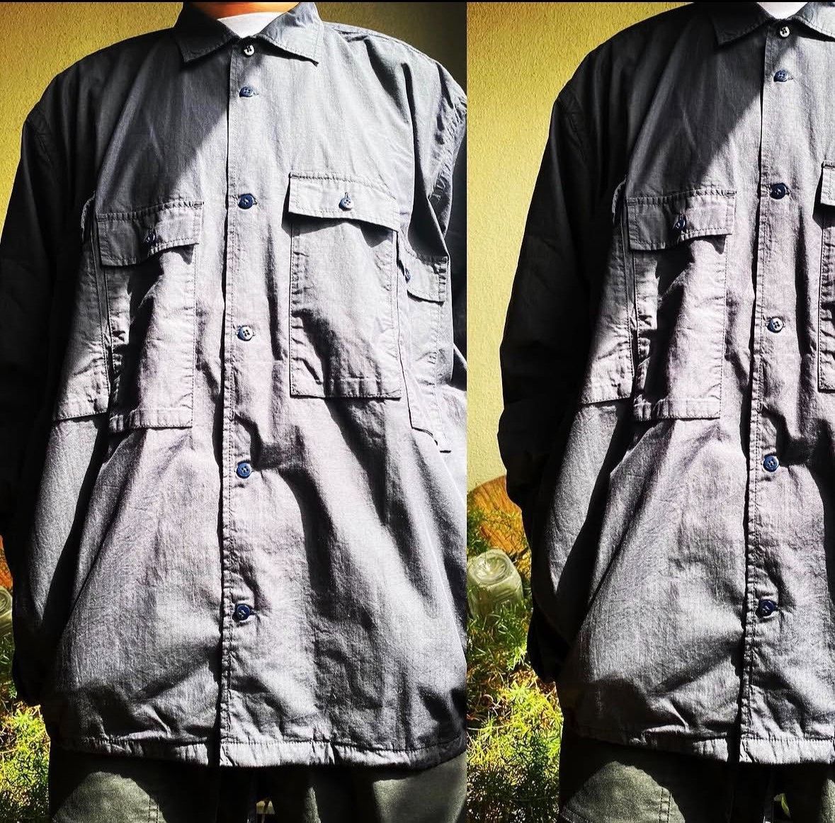 Other BROCHURE Oversized Khaki Flag Shirt Size US L / EU 52-54 / 3 - 3 Thumbnail