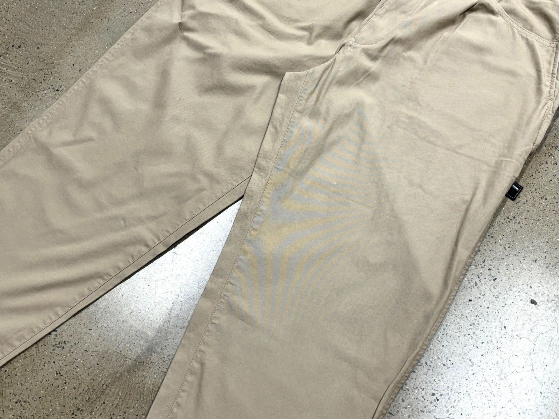Other Loose Fit Beige Chino Pants Size US 26 / EU 42 - 6 Thumbnail