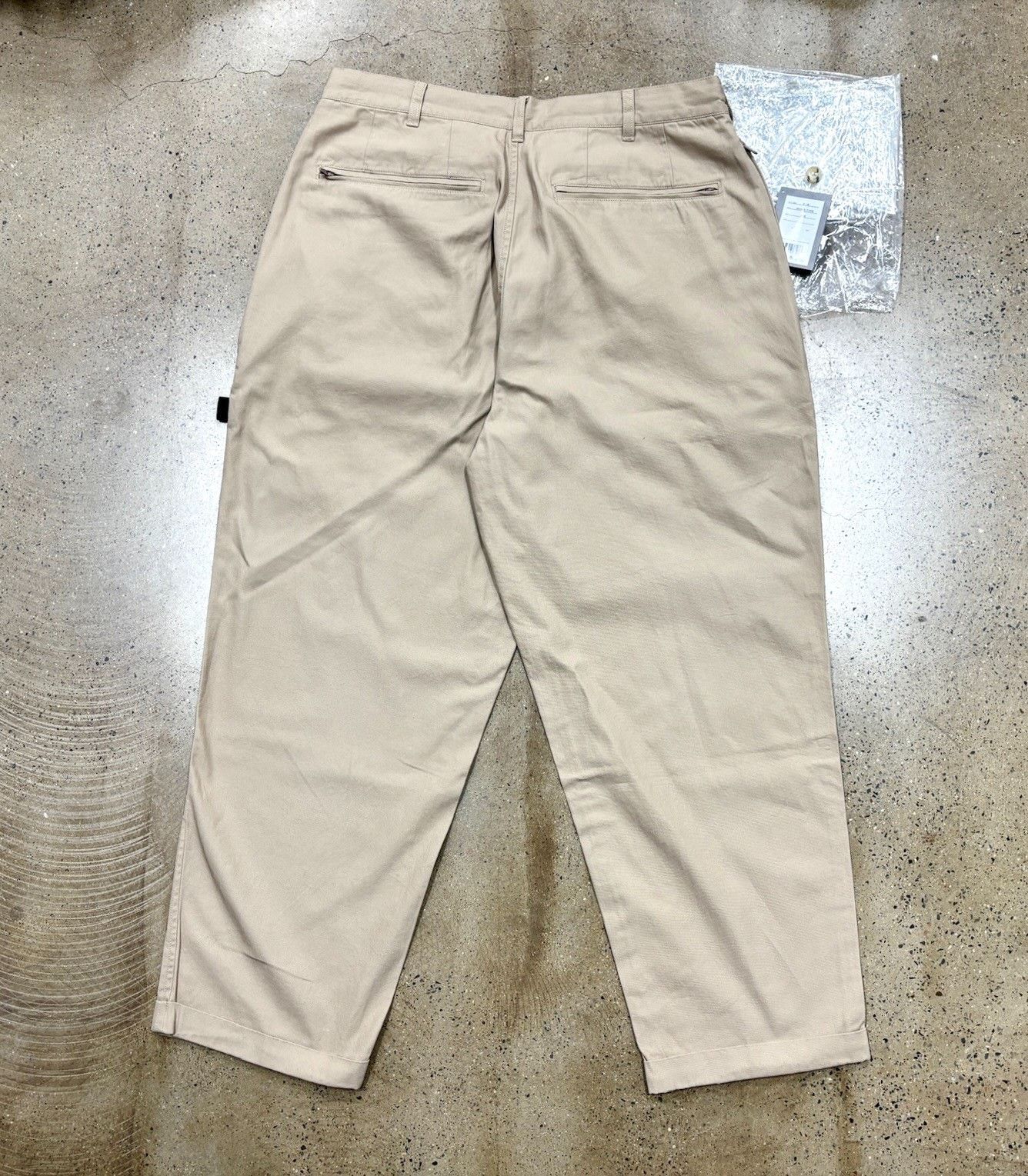 Other Loose Fit Beige Chino Pants Size US 26 / EU 42 - 3 Thumbnail
