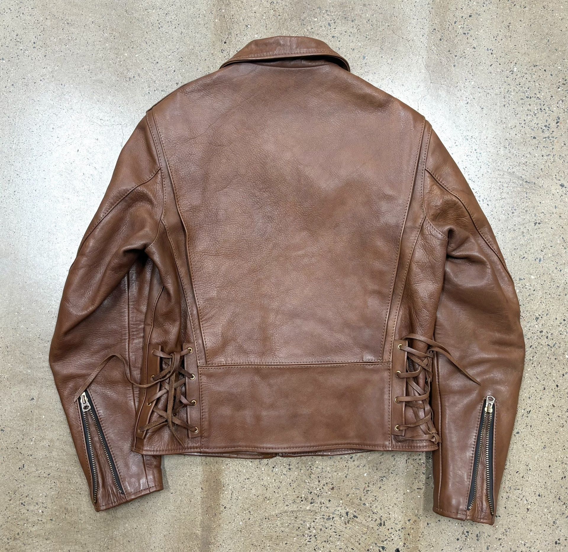 The Flat Head The Flat Head Horsehide Leather Jacket Size US M / EU 48-50 / 2 - 2 Thumbnail
