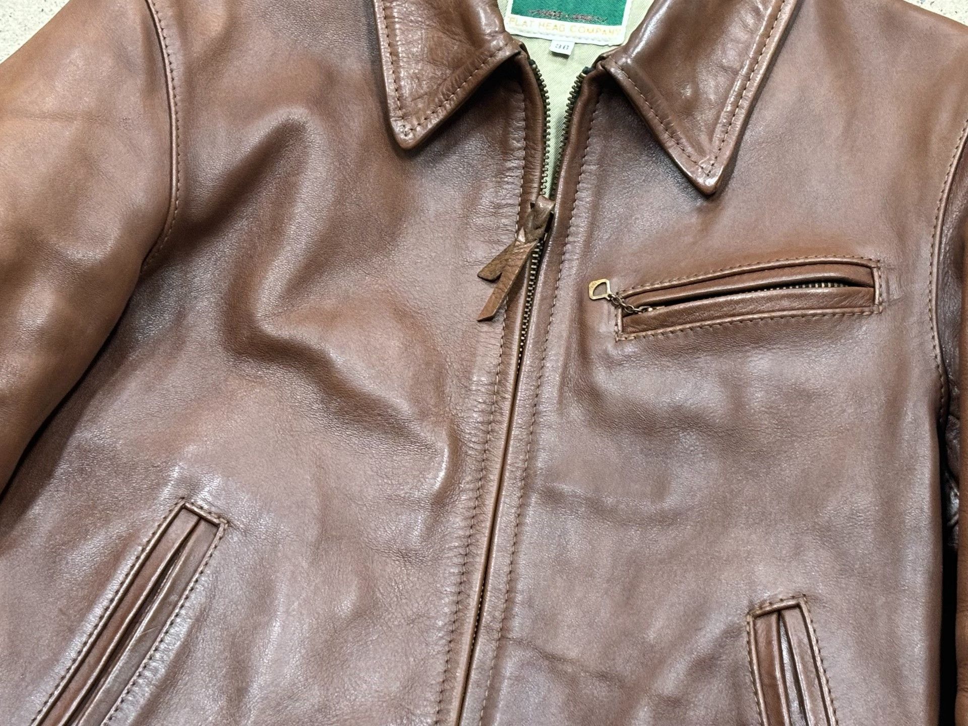 The Flat Head The Flat Head Horsehide Leather Jacket Size US M / EU 48-50 / 2 - 5 Thumbnail