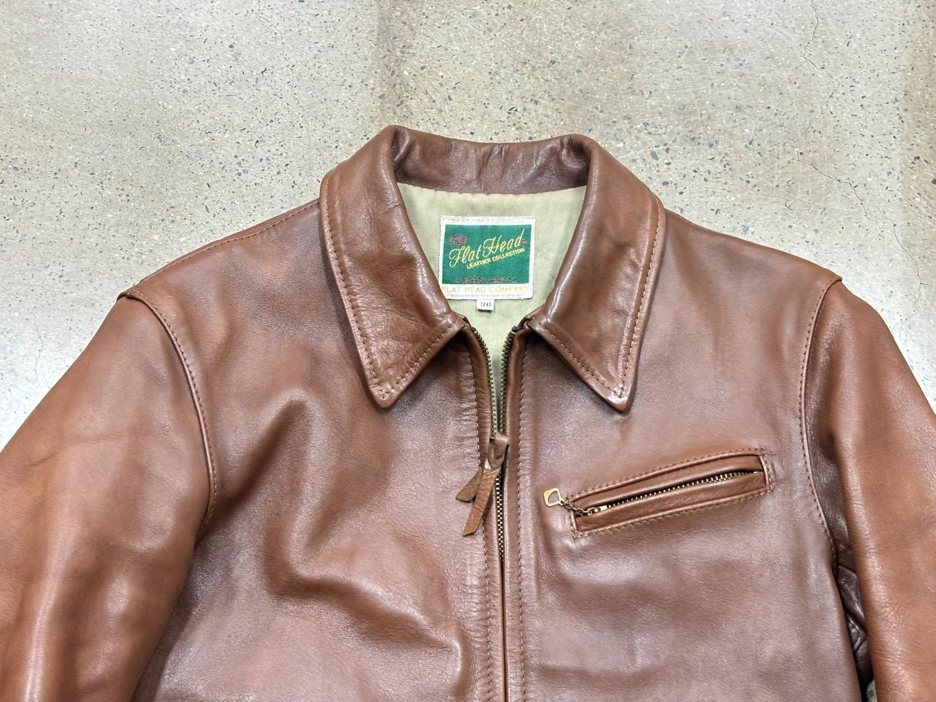The Flat Head The Flat Head Horsehide Leather Jacket Size US M / EU 48-50 / 2 - 4 Thumbnail