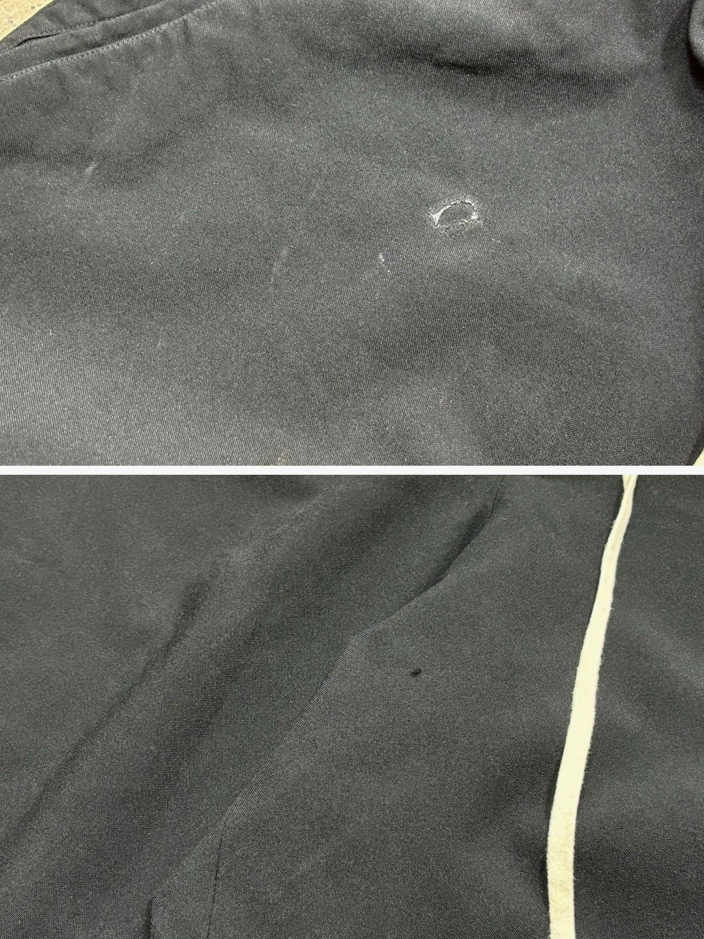 Comme des Garcons CDG Comme Des Garçons Black Wide-Leg Cropped Pants Size US 30 / EU 46 - 6 Thumbnail