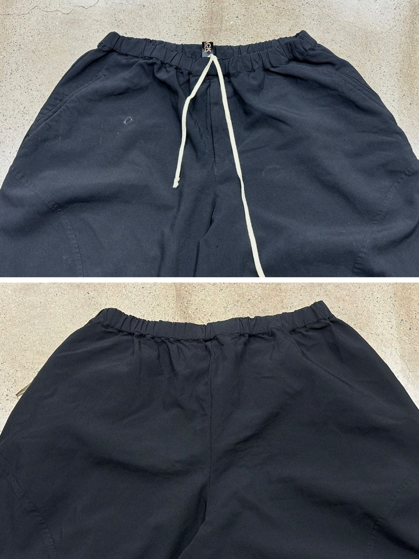 Comme des Garcons CDG Comme Des Garçons Black Wide-Leg Cropped Pants Size US 30 / EU 46 - 4 Thumbnail