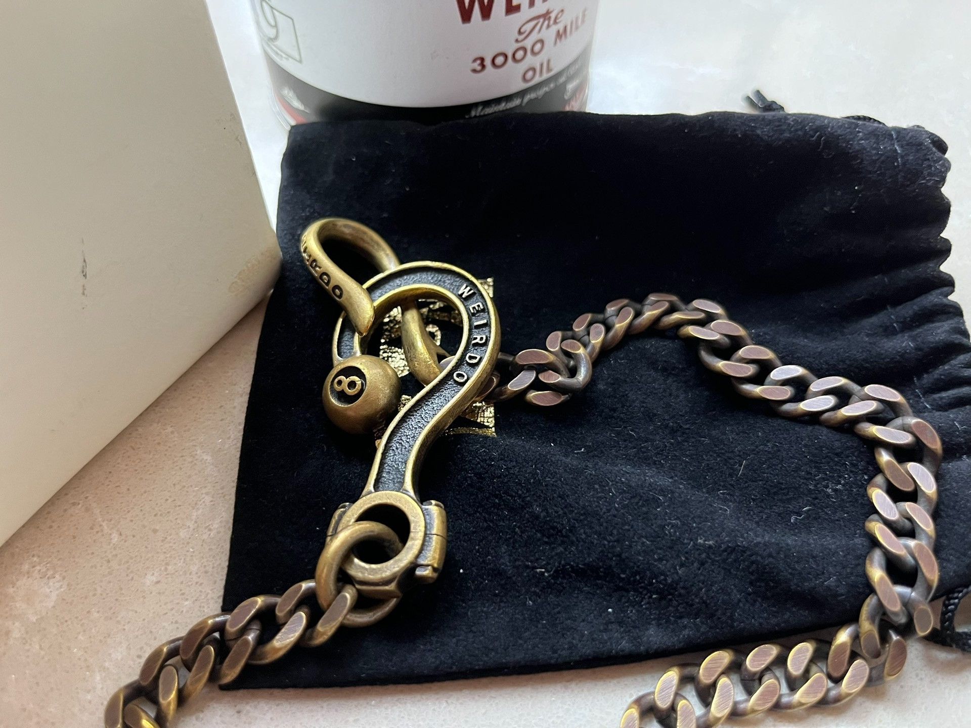 Other Weirdo Brass Pants Wallet Chain Size ONE SIZE - 2 Thumbnail