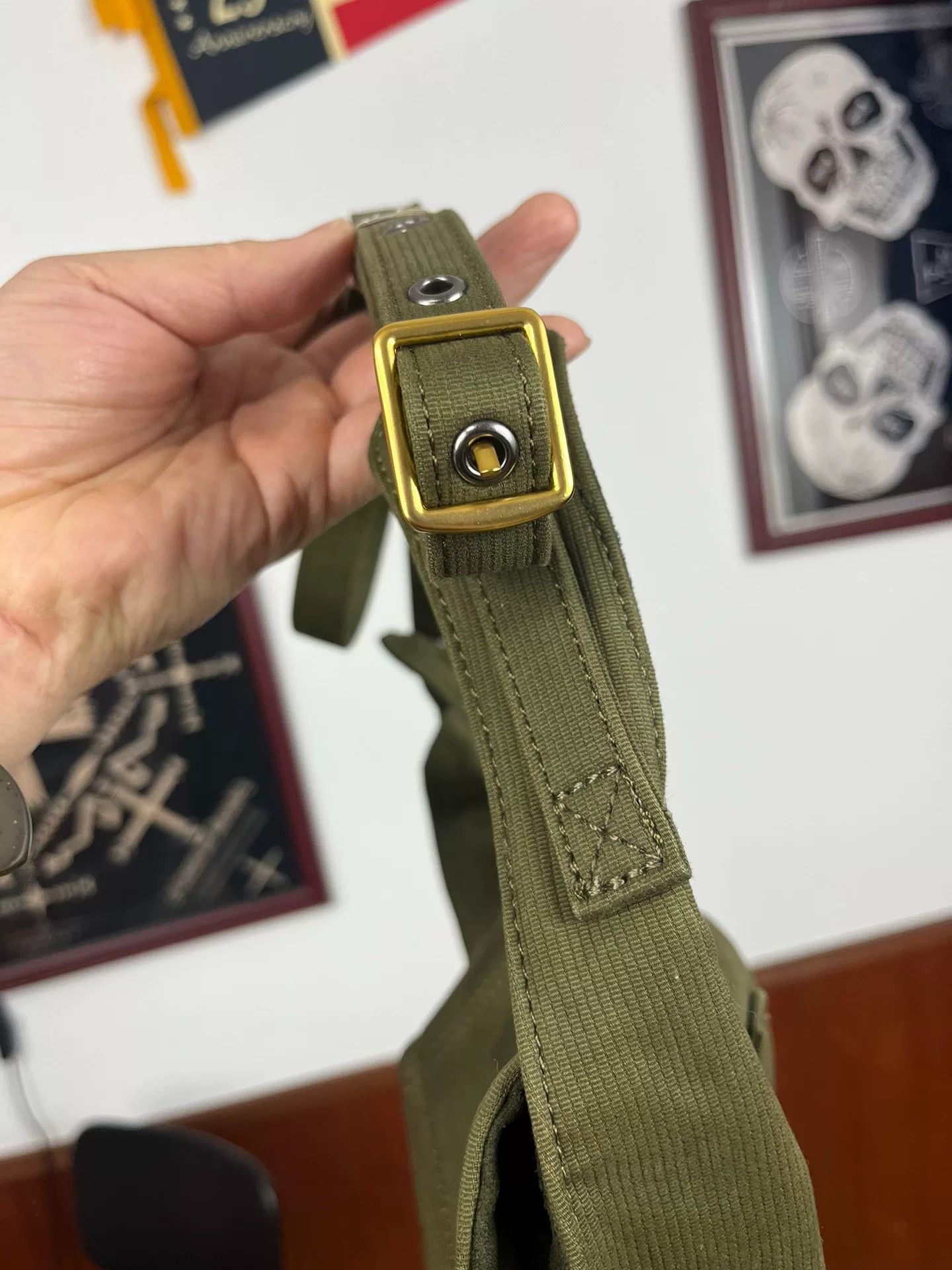 Other Olive Green N1 Twill Shoulder Bag Size ONE SIZE - 4 Thumbnail