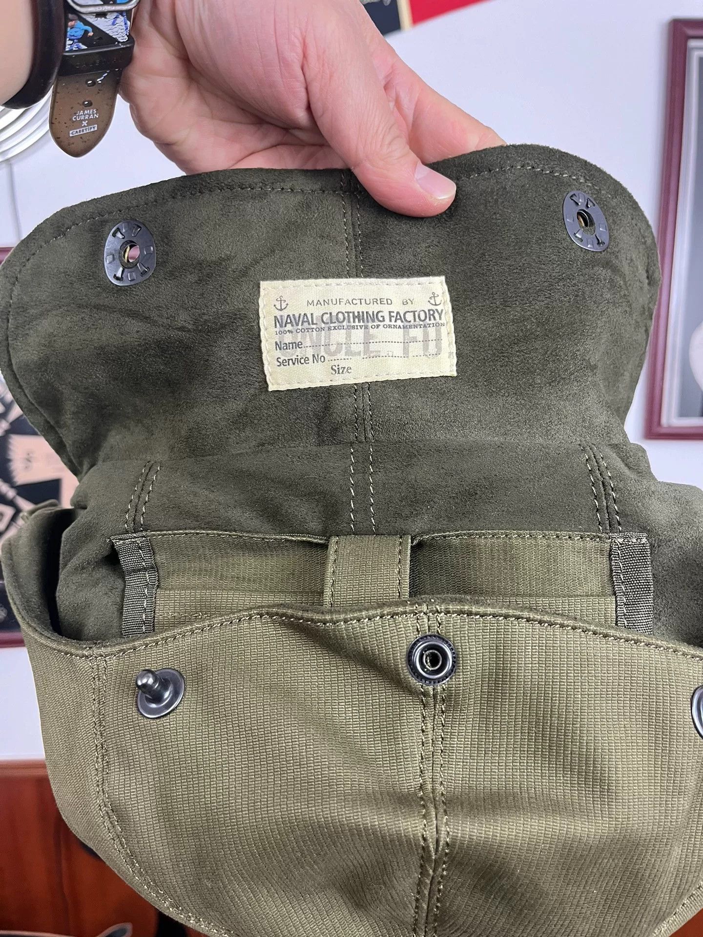 Other Olive Green N1 Twill Shoulder Bag Size ONE SIZE - 5 Thumbnail