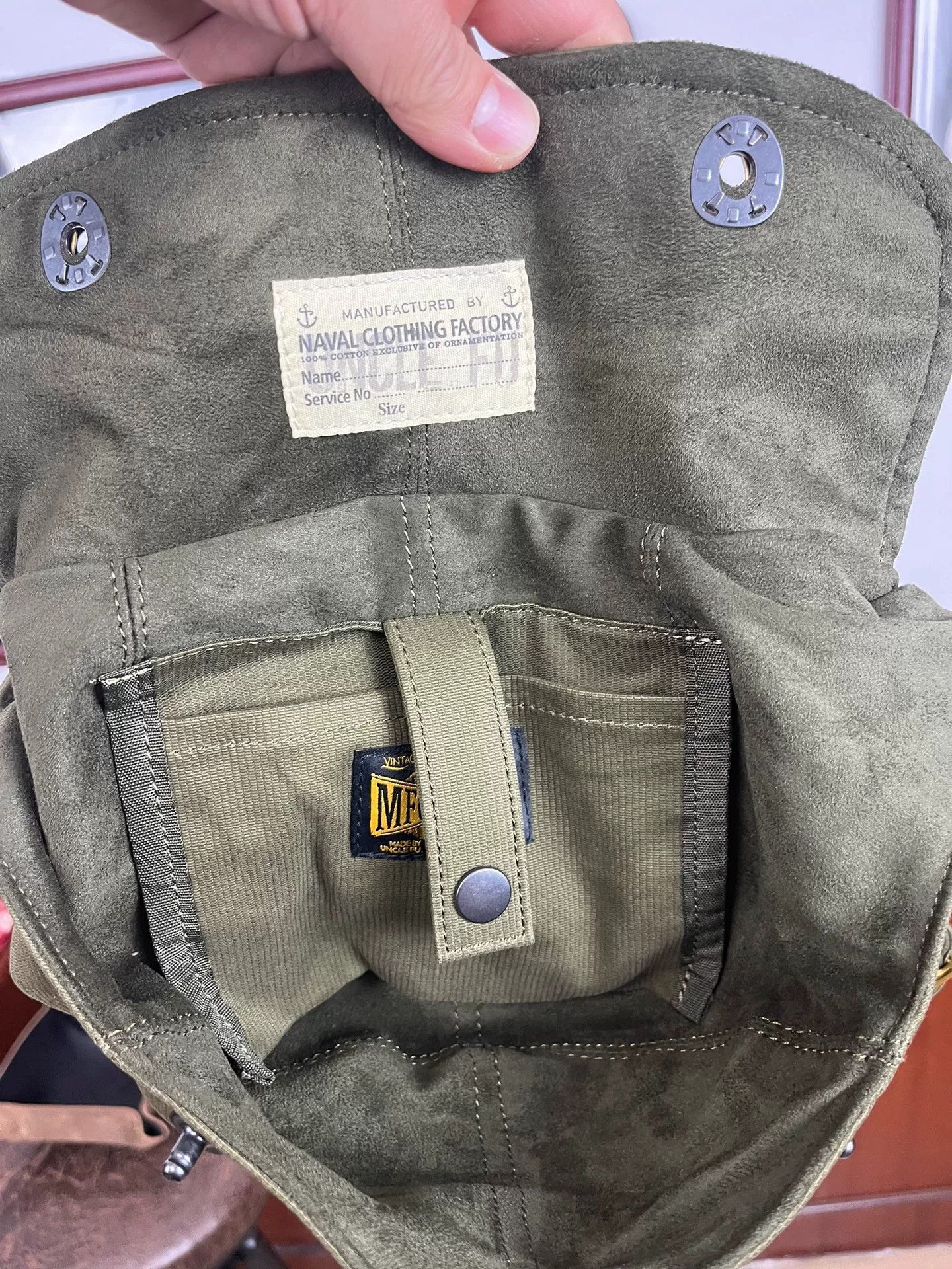 Other Olive Green N1 Twill Shoulder Bag Size ONE SIZE - 6 Thumbnail