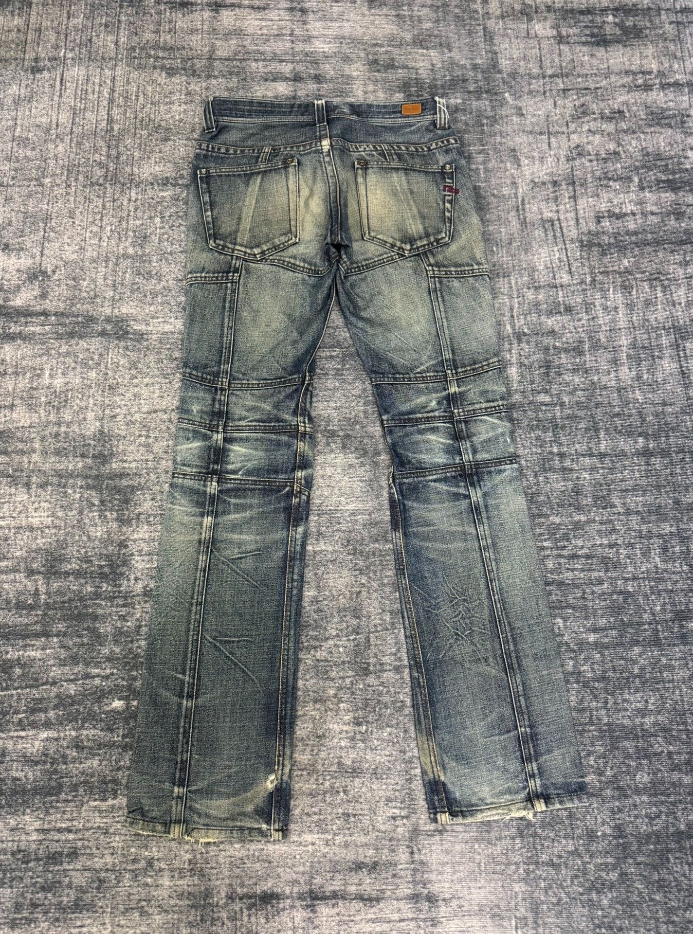 Vintage Vintage NICOLE CLUB Japanese Washed Retro Blue Jeans Size US 31 - 6 Thumbnail