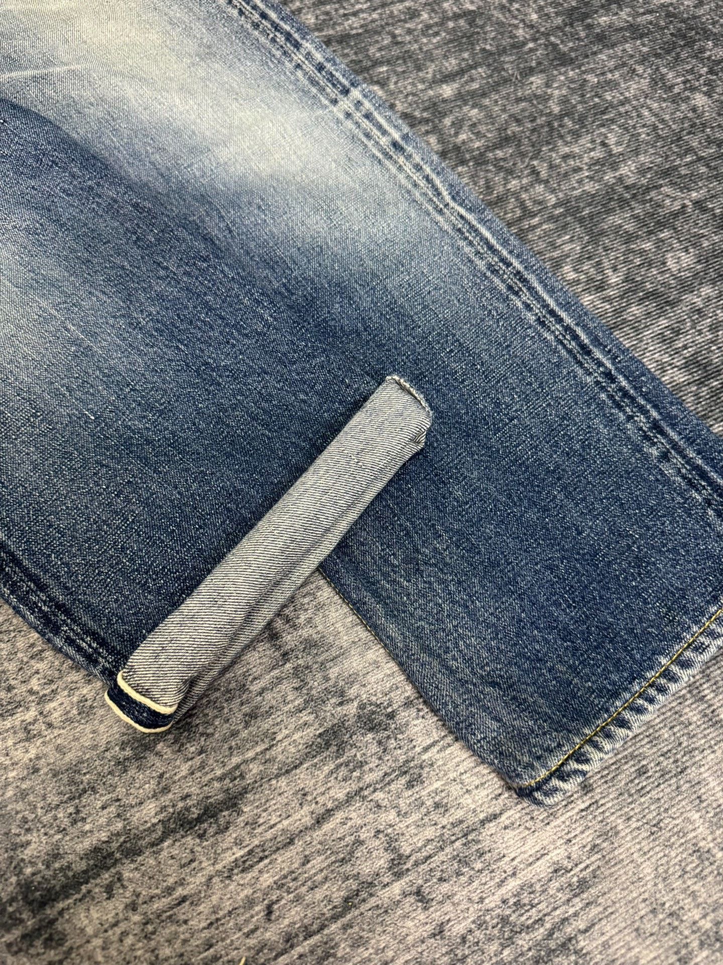 Vintage Vintage 90s Washed Blue Jeans Size US 31 - 4 Thumbnail
