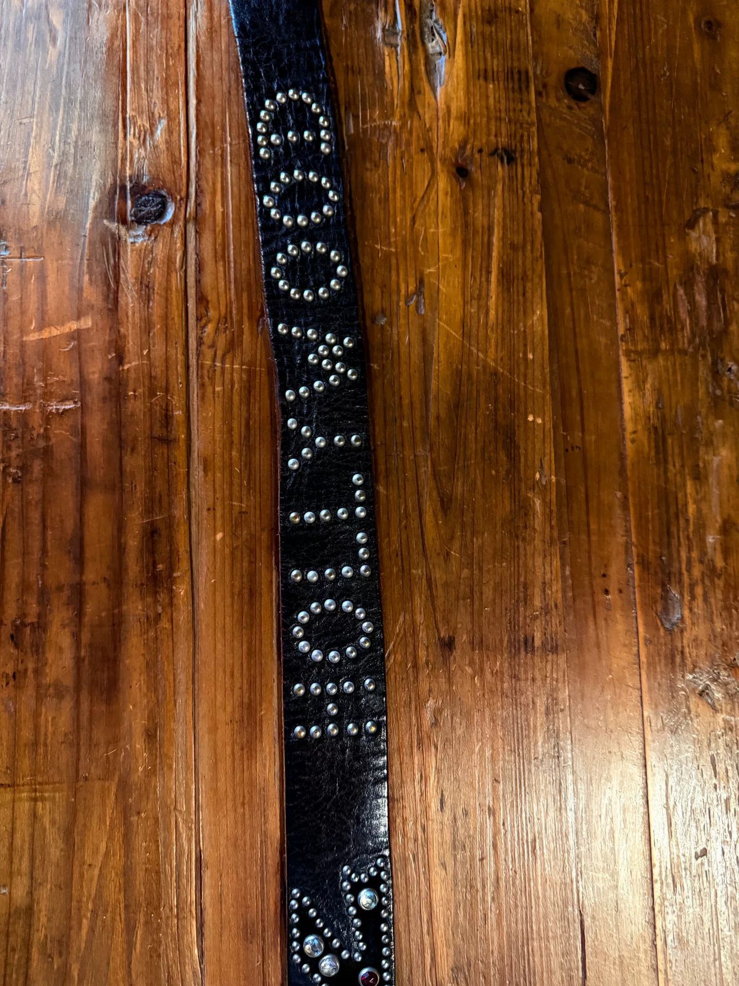 Other HTC Black Leather Belt Size ONE SIZE - 3 Thumbnail