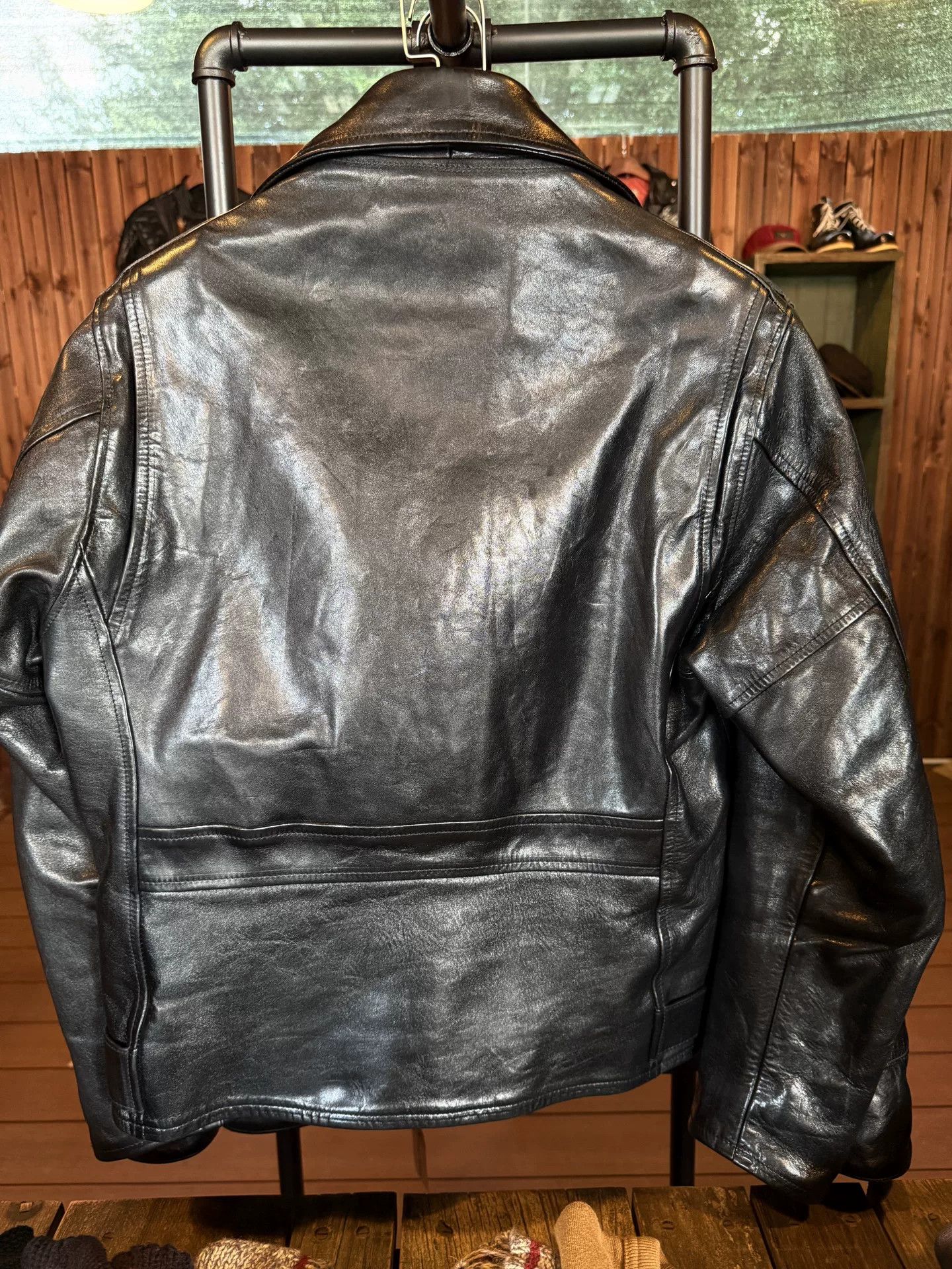 Other Bill Buck Leather Moto Jacket Size US XXS / EU 40 - 2 Thumbnail