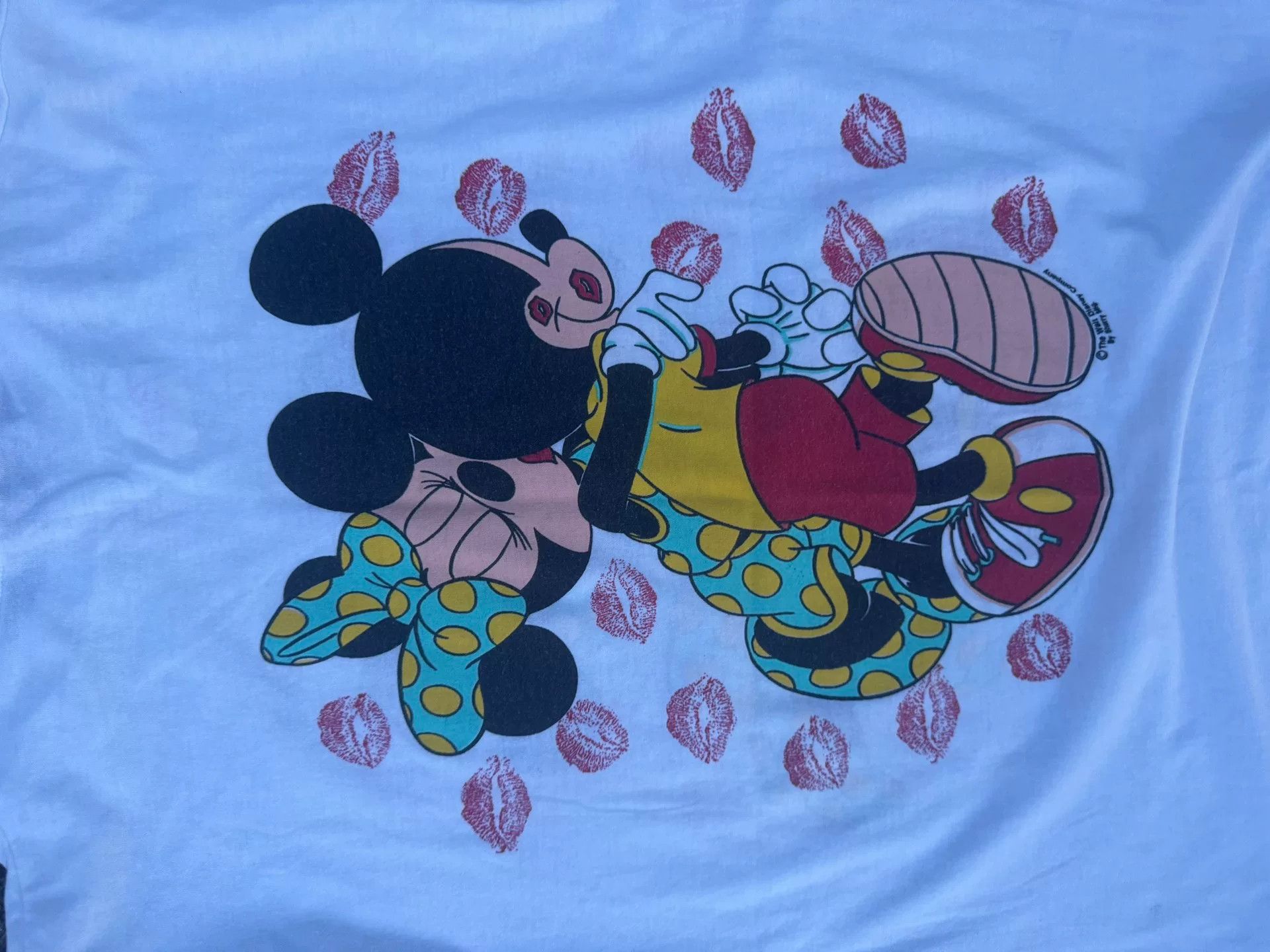 Vintage Vintage Mickey and Minnie Mouse Tee Size M / US 6-8 / IT 42-44 - 3 Thumbnail