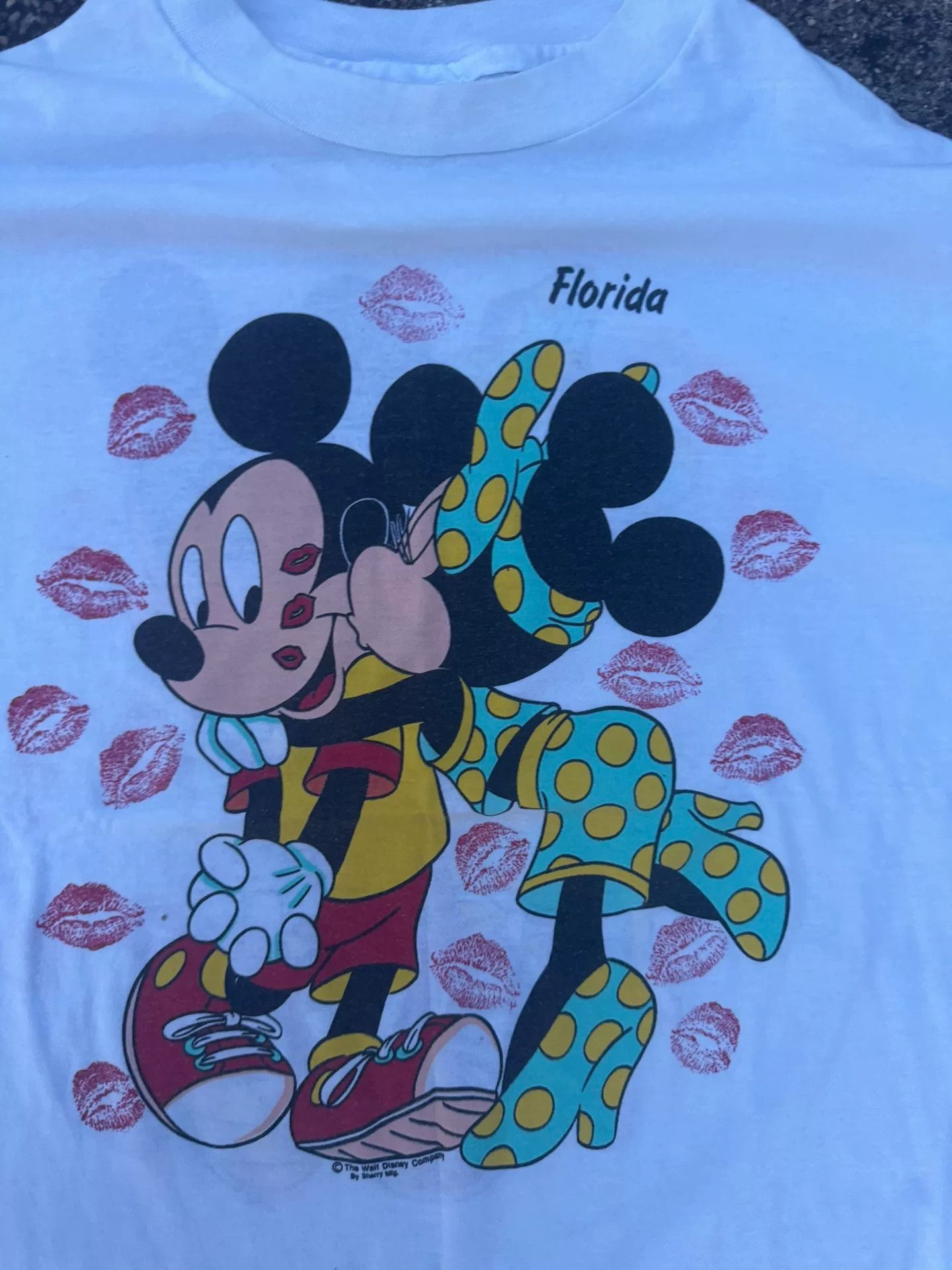 Vintage Vintage Mickey and Minnie Mouse Tee Size M / US 6-8 / IT 42-44 - 2 Thumbnail