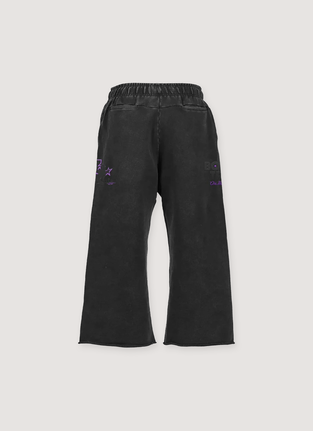 TRIPLE SEVENS Trap Logo Dual Sweatpants Black Size US 36 / EU 52 - 2 Thumbnail