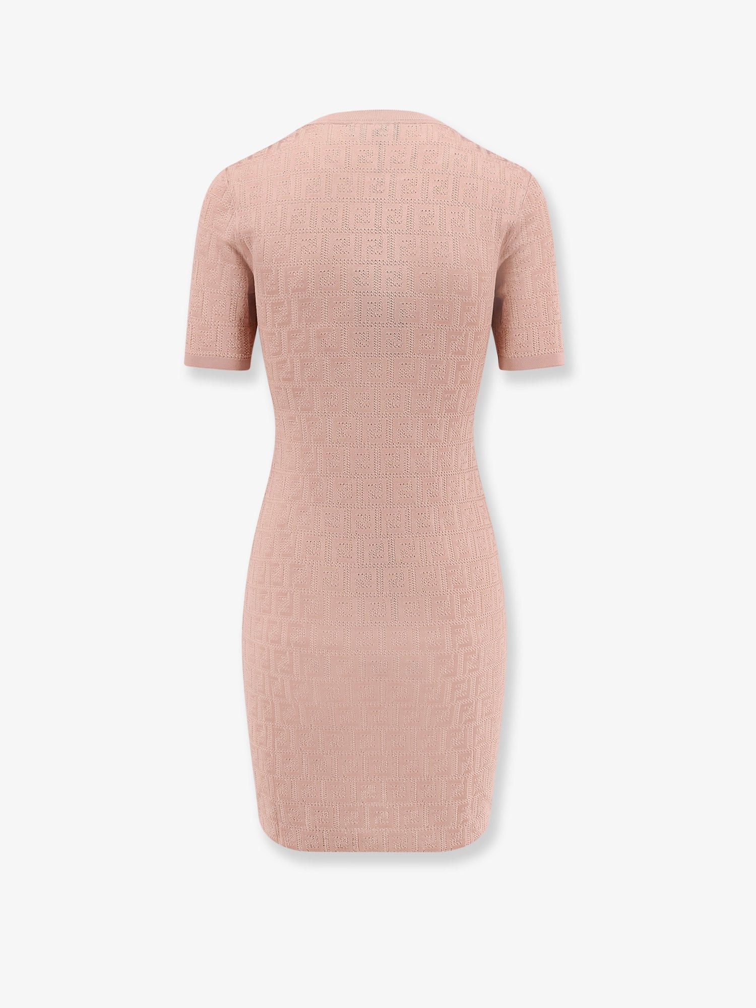 Fendi Ff Cotton And Viscose Dress Size M / US 6-8 / IT 42-44 - 4 Thumbnail