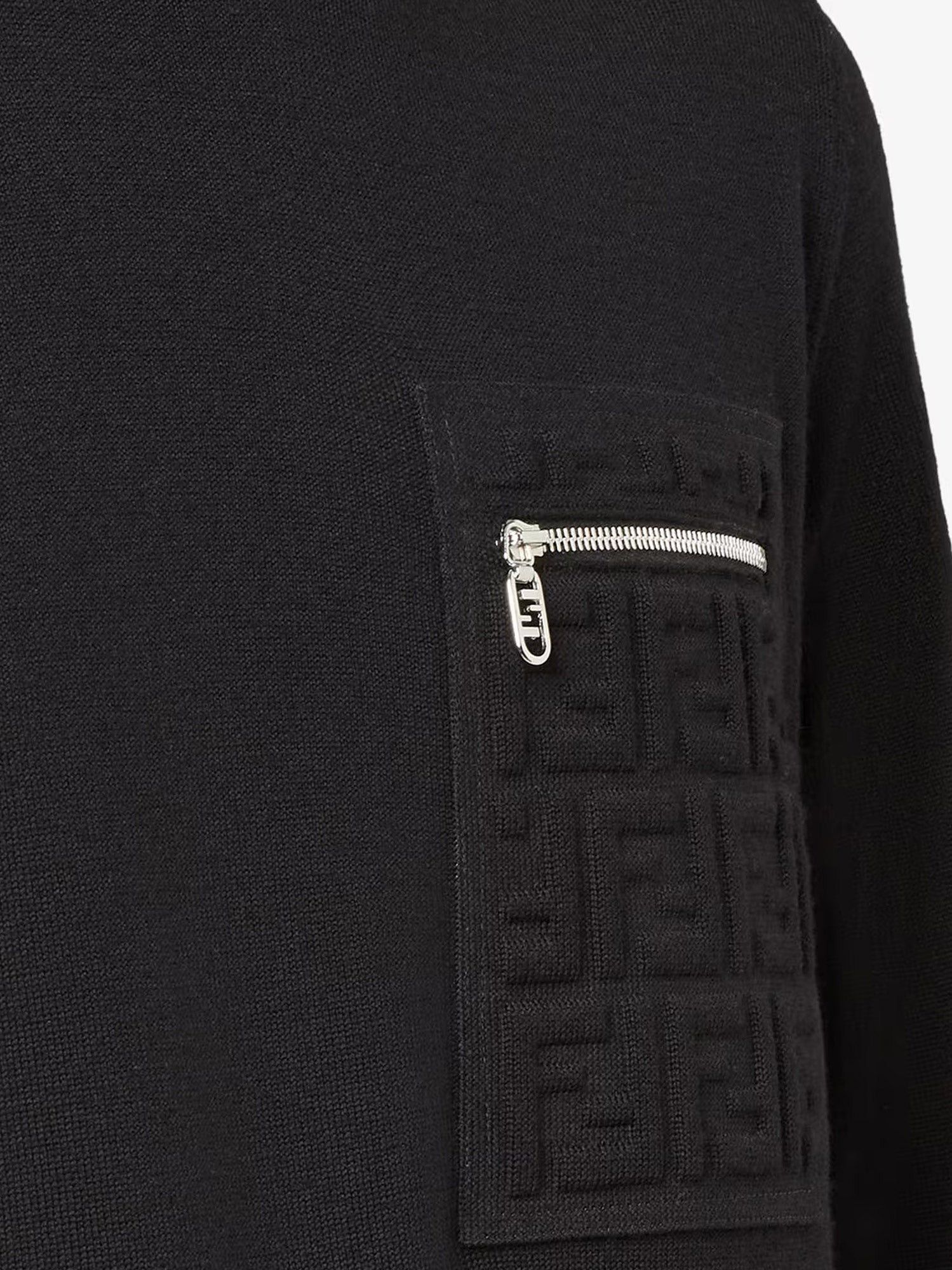 Fendi Virgin Wool Sweater Size US M / EU 48-50 / 2 - 3 Thumbnail