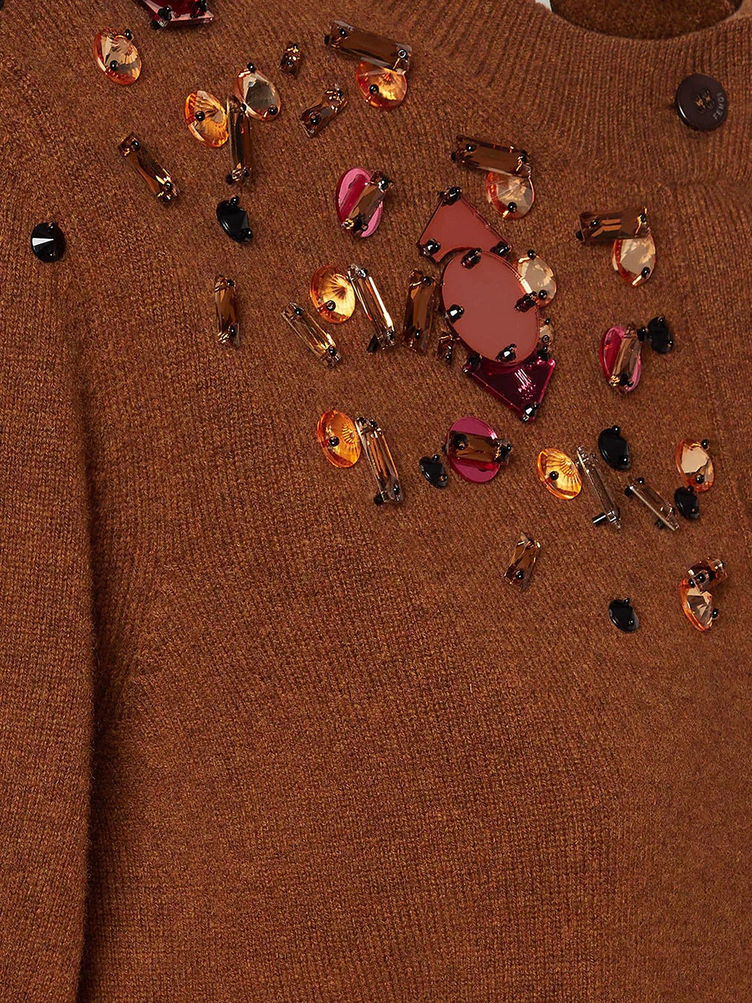 Fendi Wool And Cashmere Cardigan Size M / US 6-8 / IT 42-44 - 3 Thumbnail