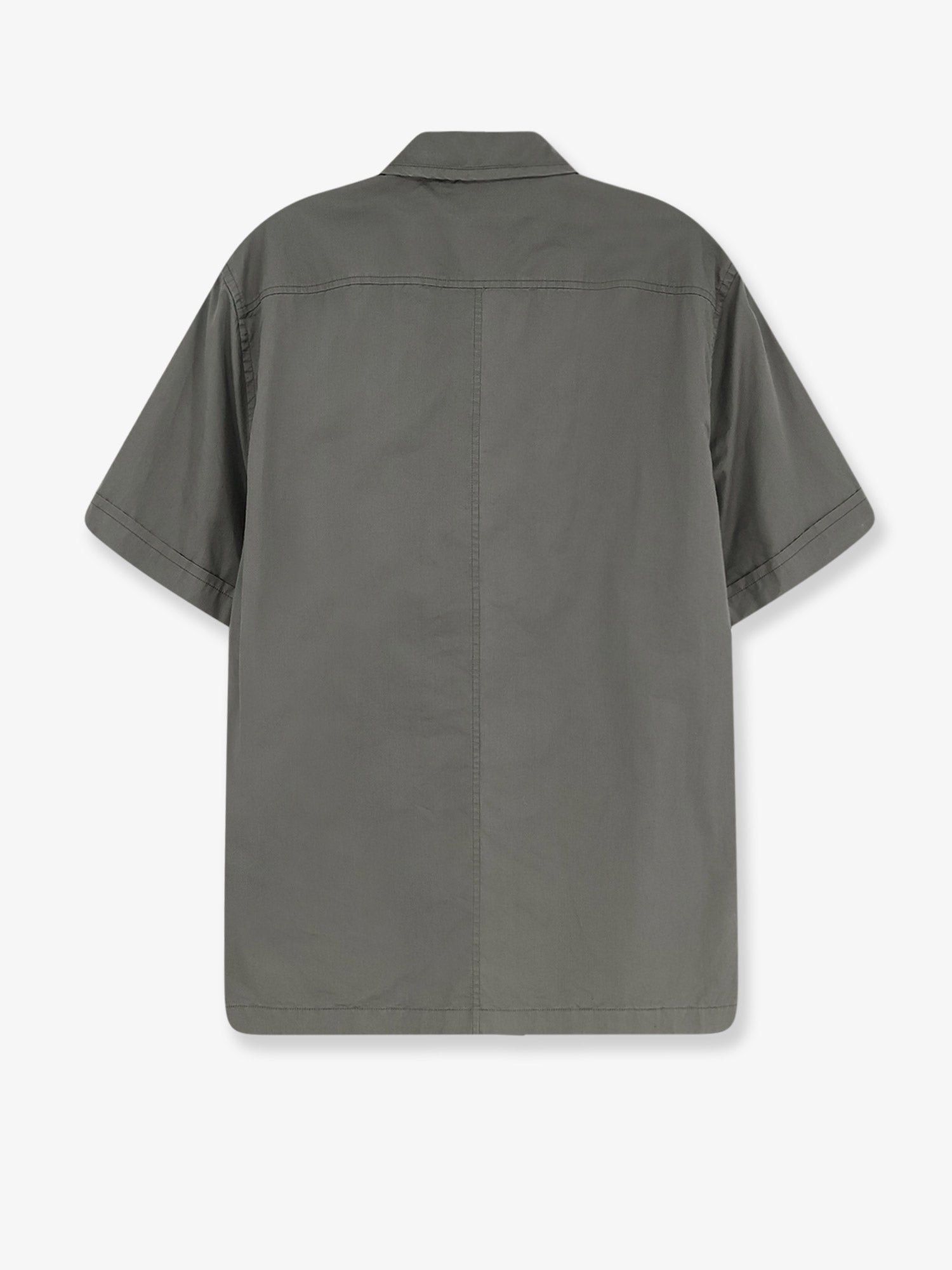 Dolce & Gabbana Cotton Shirt With Logo Patch Size US M / EU 48-50 / 2 - 2 Thumbnail