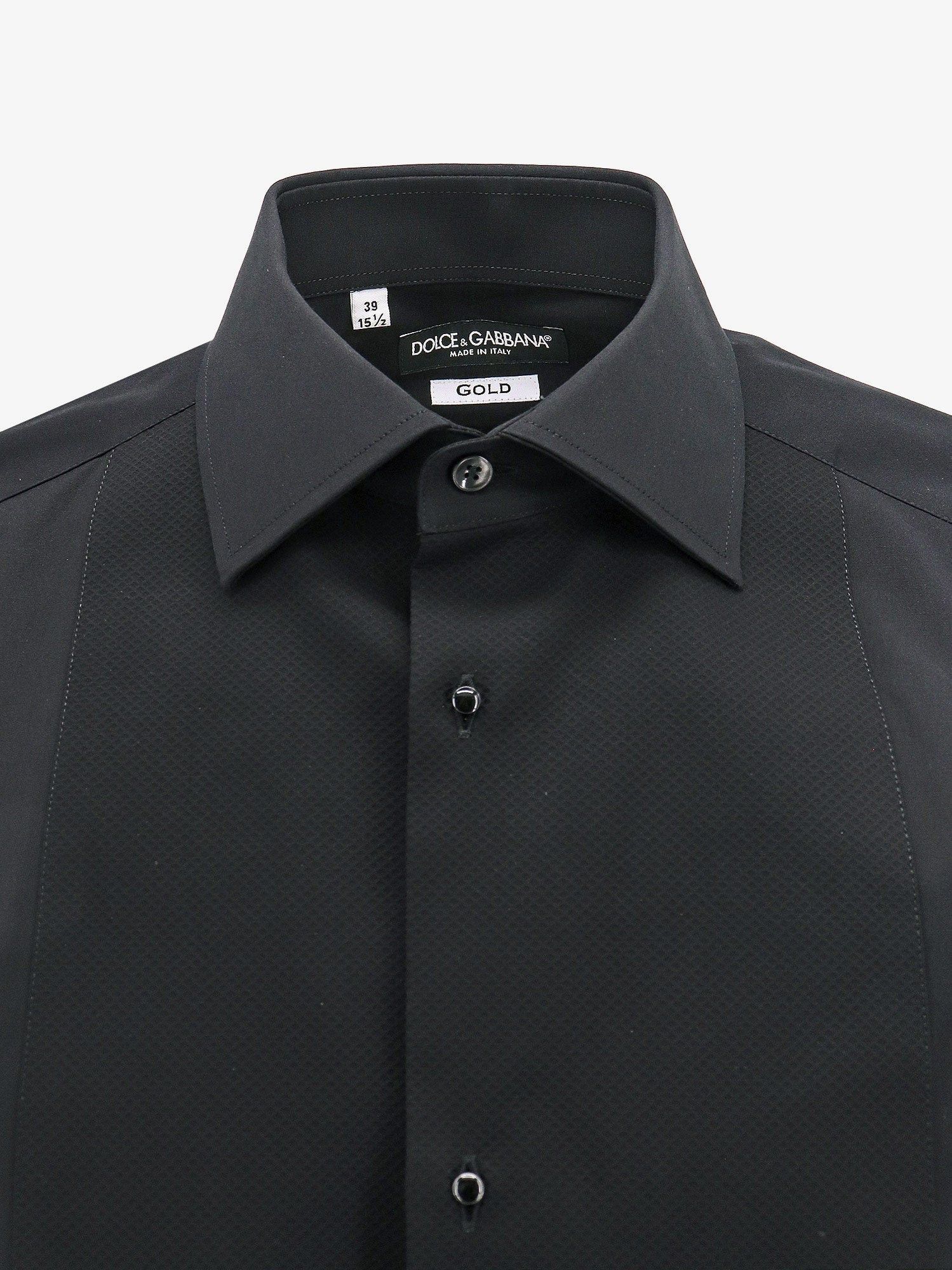 Dolce & Gabbana Gold Cotton Shirt Size US XXL / EU 58 / 5 - 3 Thumbnail