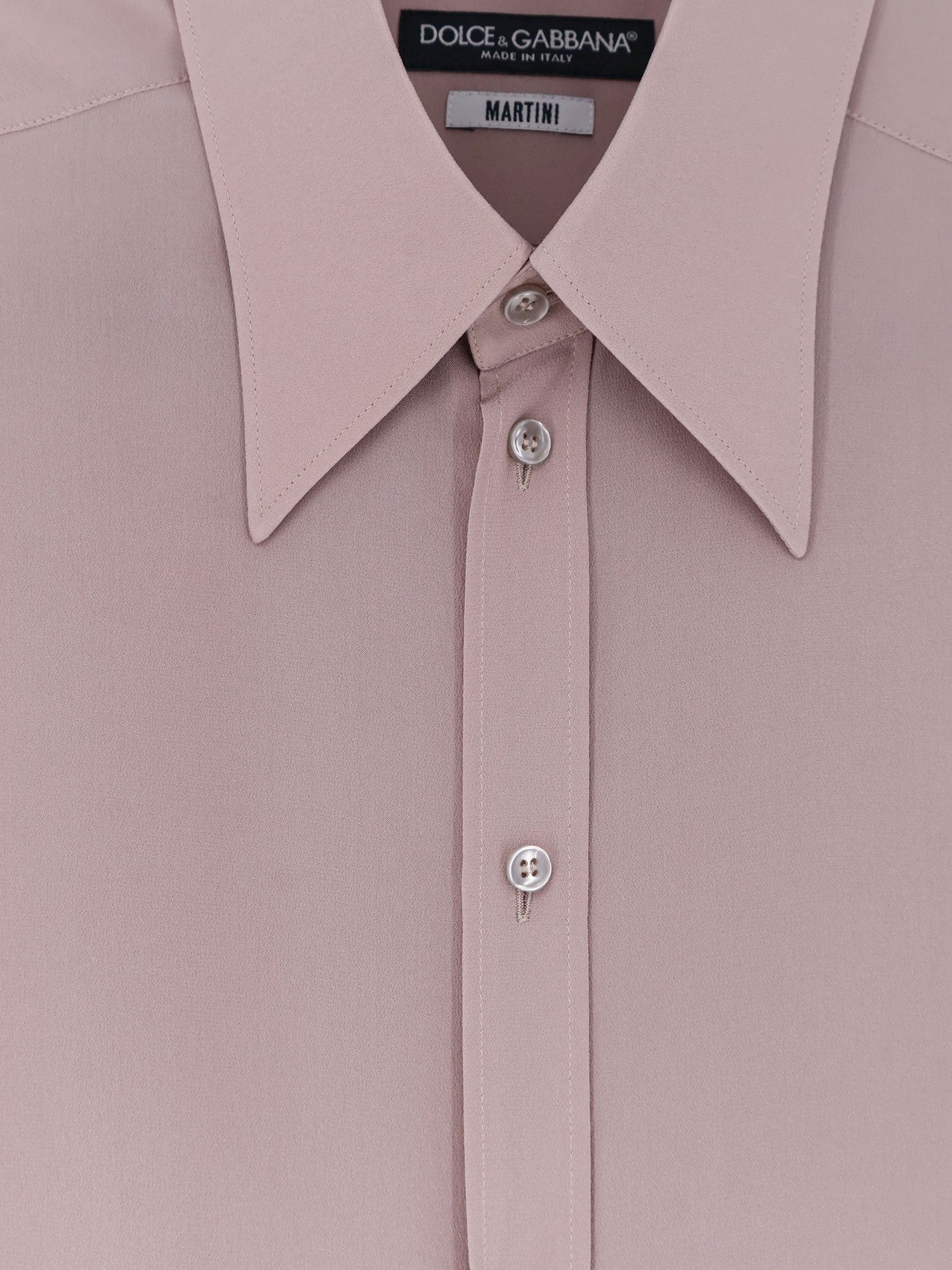 Dolce & Gabbana Martini Silk Shirt Size US XL / EU 56 / 4 - 5 Thumbnail