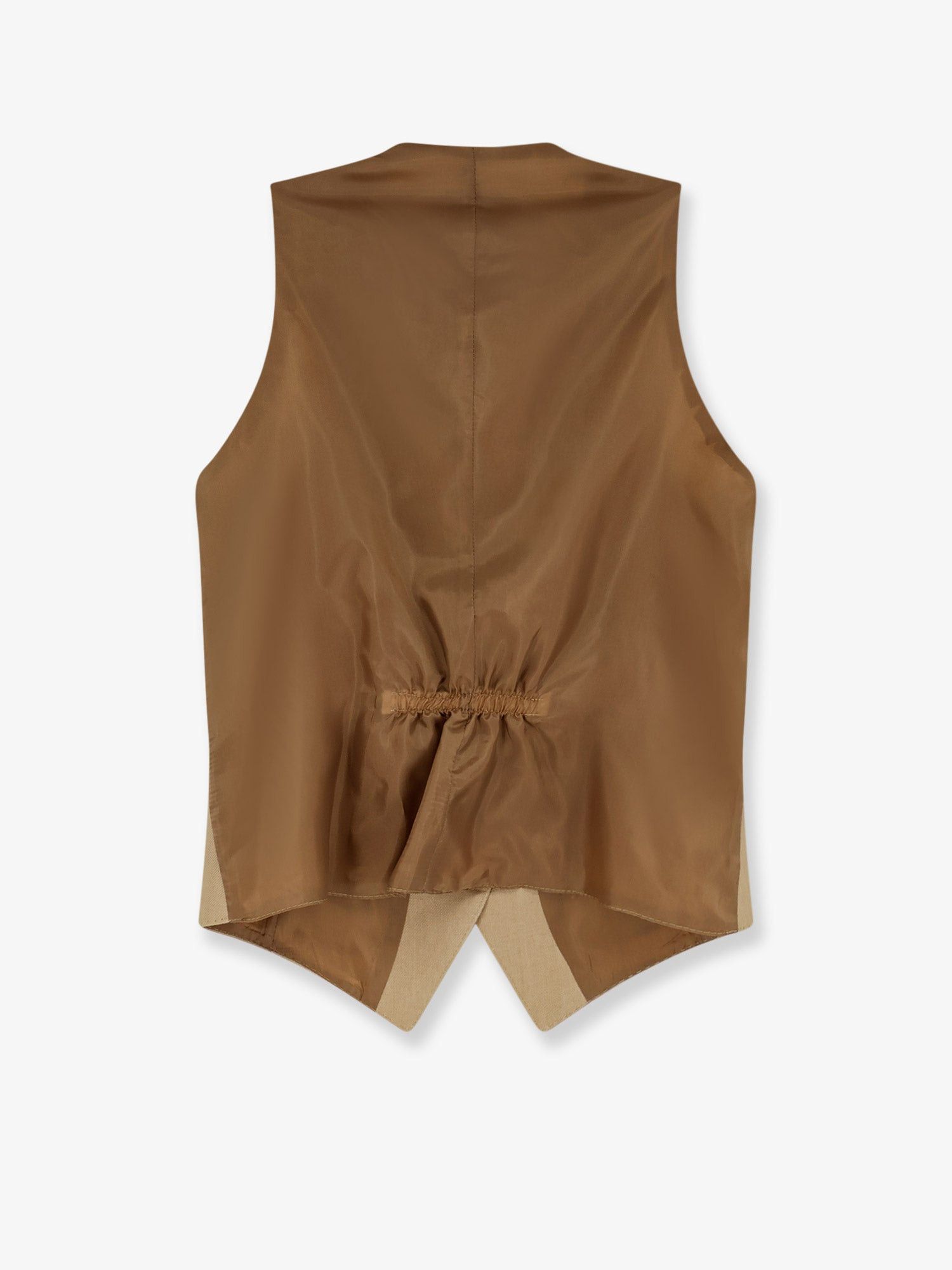 Tagliatore Linen Vest Size S / US 4 / IT 40 - 2 Thumbnail