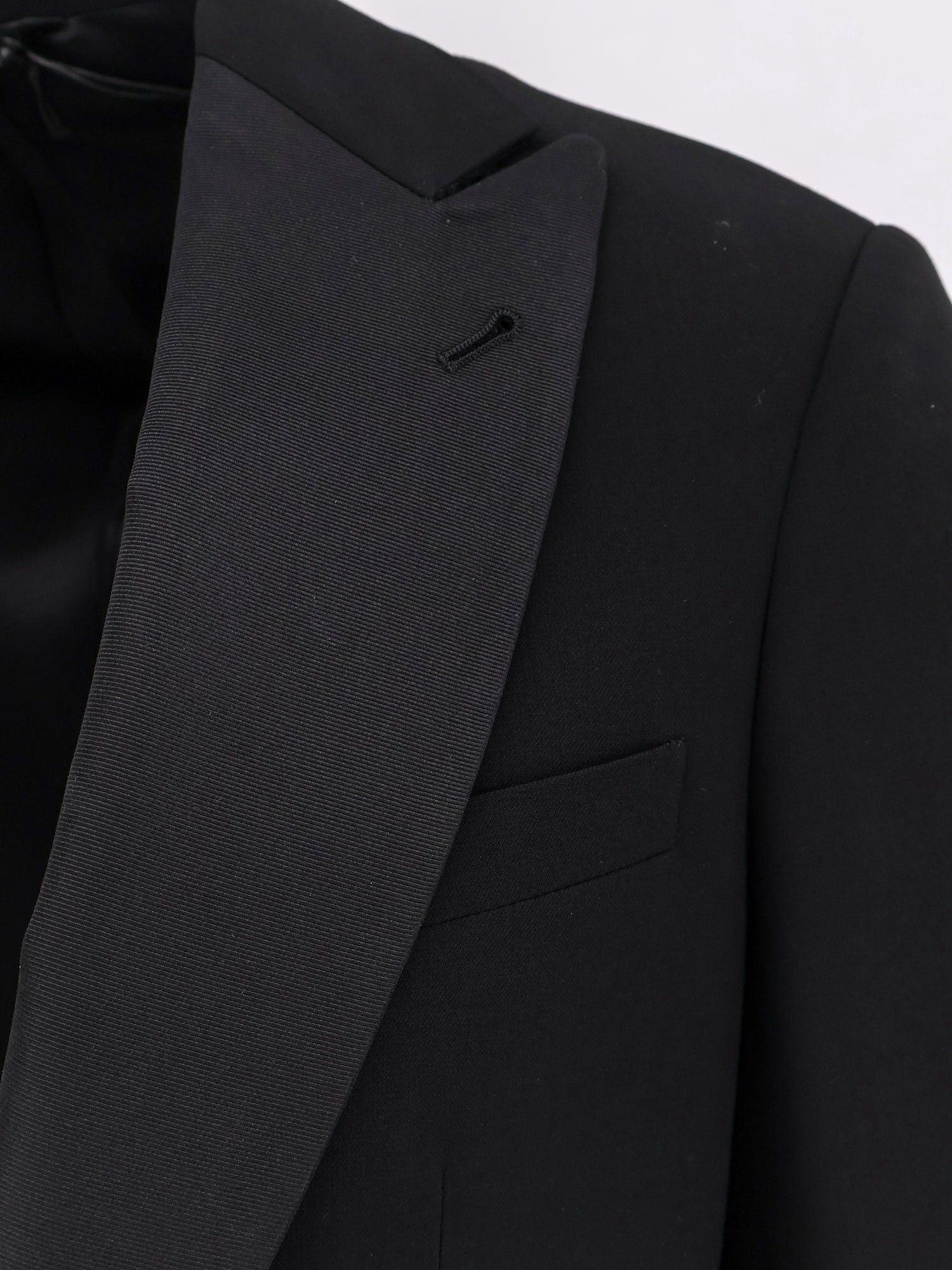 Giorgio Armani Soho Virgin Wool Tuxedo Size US M / EU 48-50 / 2 - 3 Thumbnail