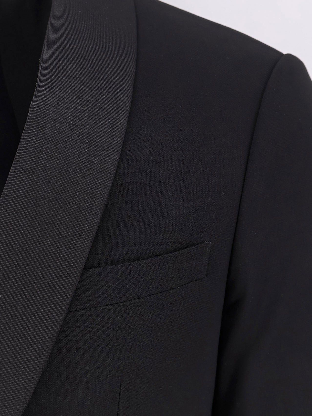 Giorgio Armani Soho Virgin Wool Tuxedo Size US XXL / EU 58 / 5 - 4 Thumbnail