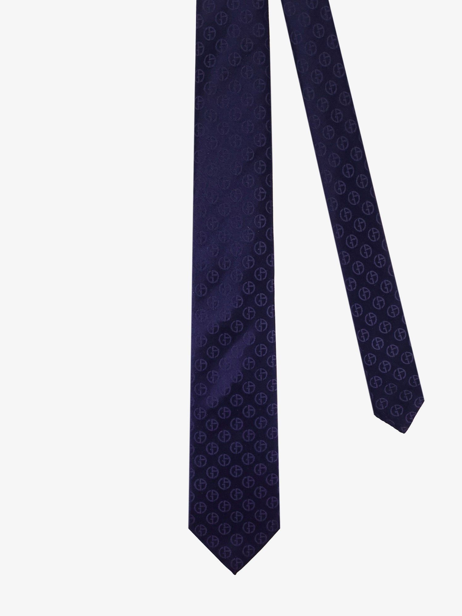 Giorgio Armani Silk Tie Size ONE SIZE - 2 Thumbnail