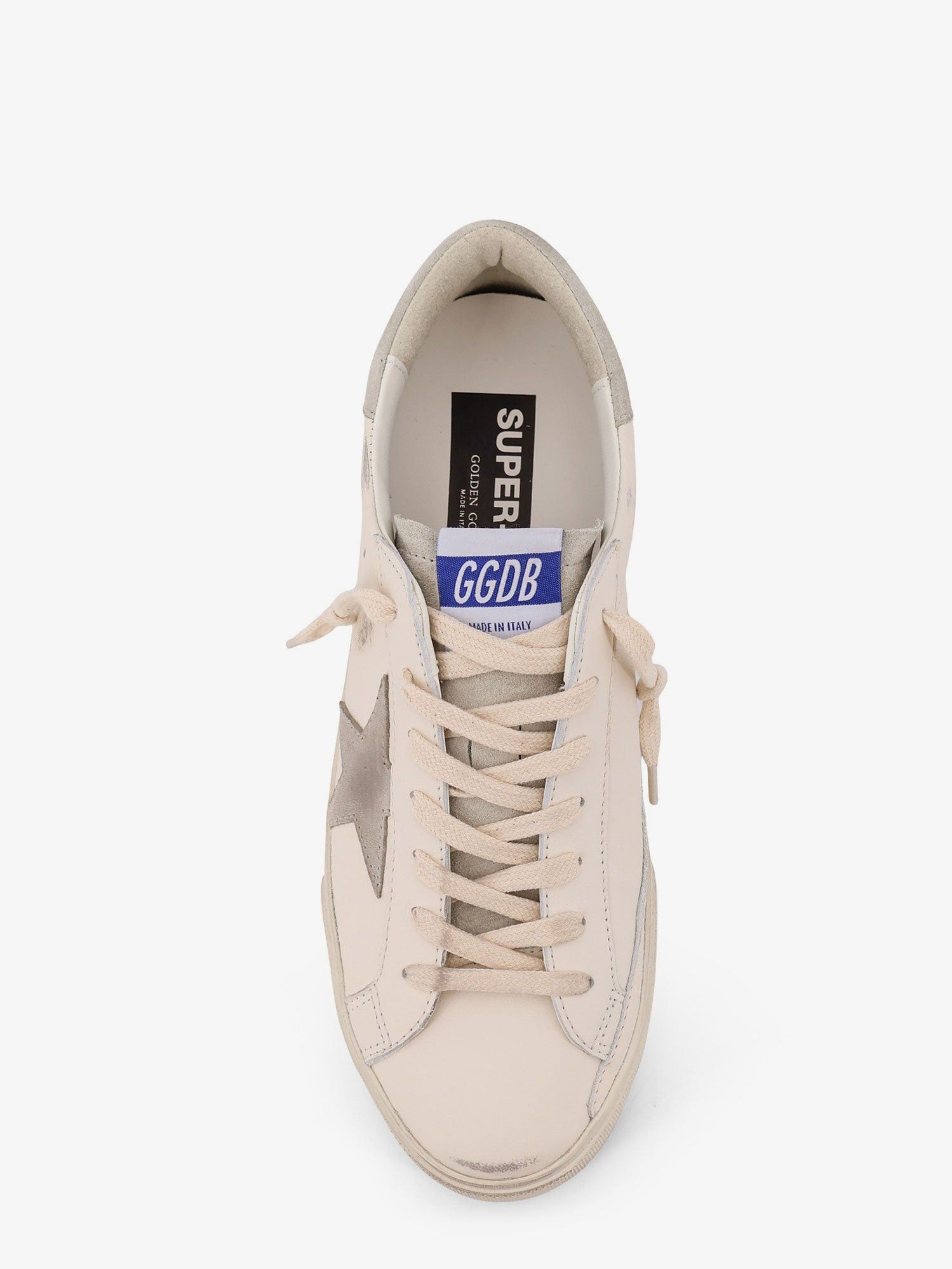 Golden Goose Super Star Leather Sneakers With Side Logo Size US 6 / EU 39 - 5 Thumbnail