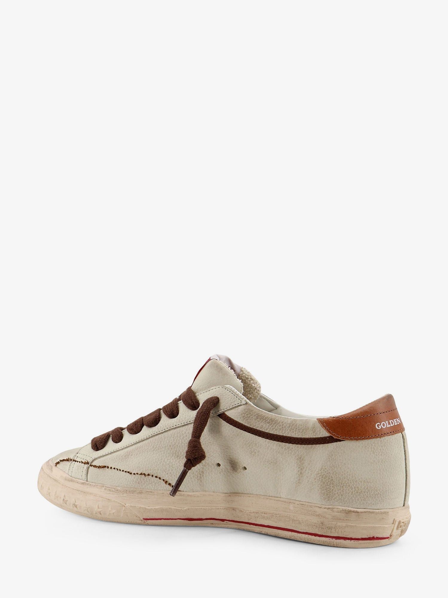 Golden Goose Super Star Leather Sneakers With Logo On The Side Size US 11 / EU 44 - 3 Thumbnail
