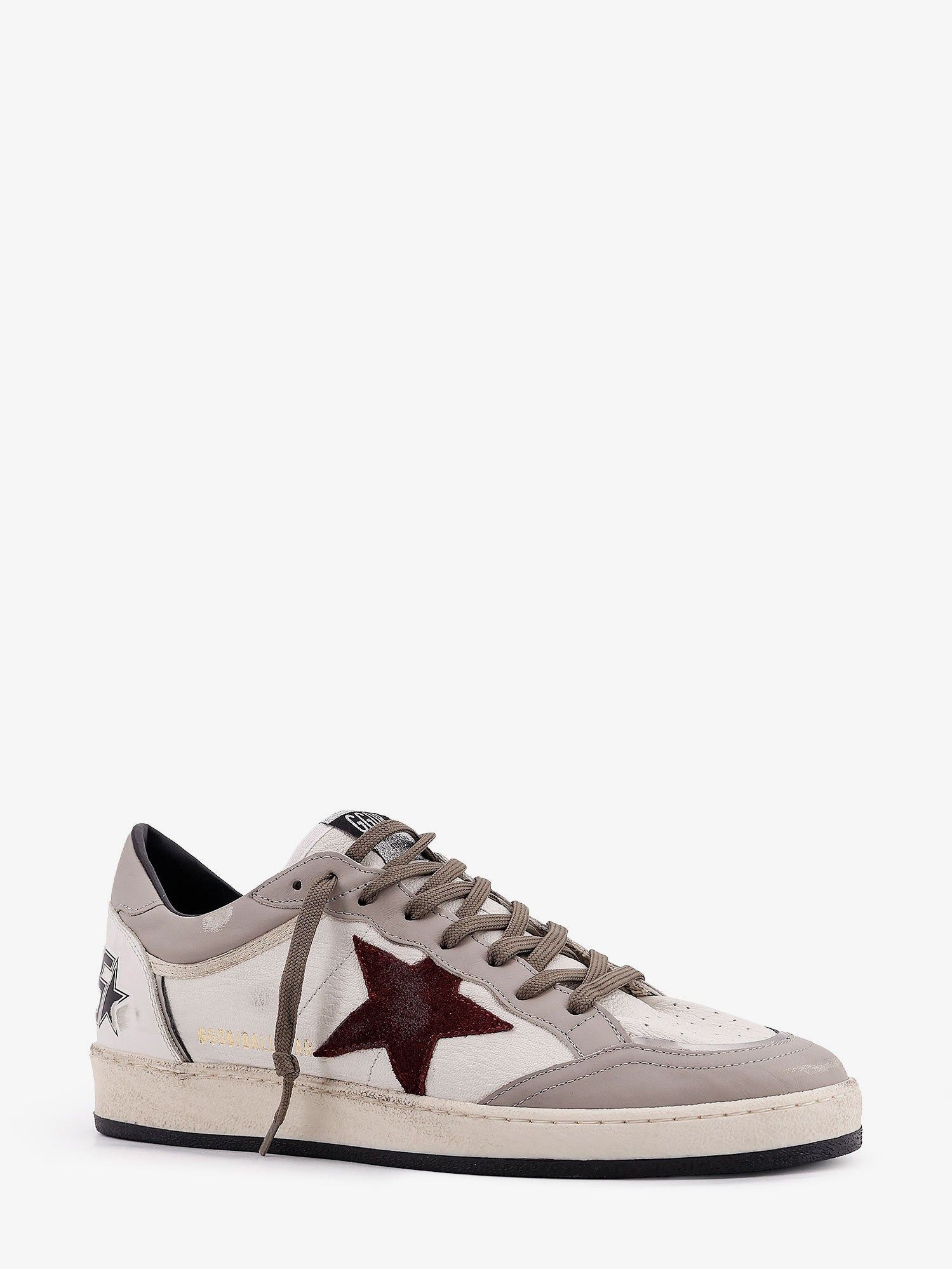 Golden Goose Ballstar Leather Sneakers With Suede Inserts Size US 11 / EU 44 - 2 Thumbnail