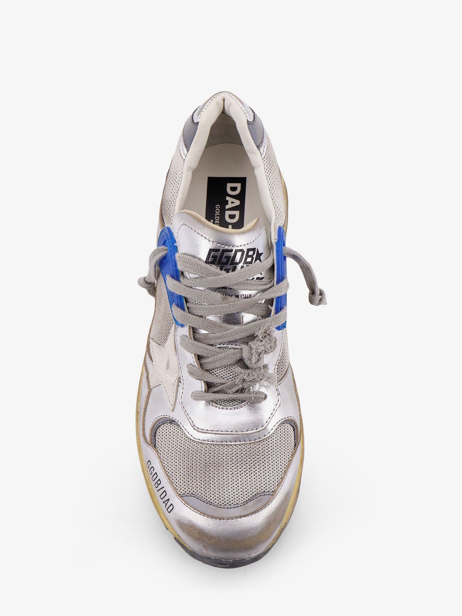Golden Goose Mesh And Leather Sneakers With Side Logo Size US 10 / EU 43 - 5 Thumbnail