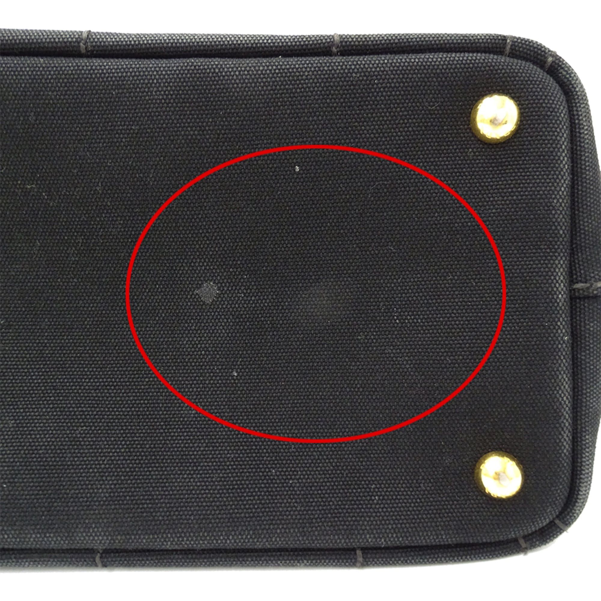 Prada Prada handbag for women, brand handbag, Canapa Mini canvas, black, 1BG439 black Size ONE SIZE - 11 Thumbnail