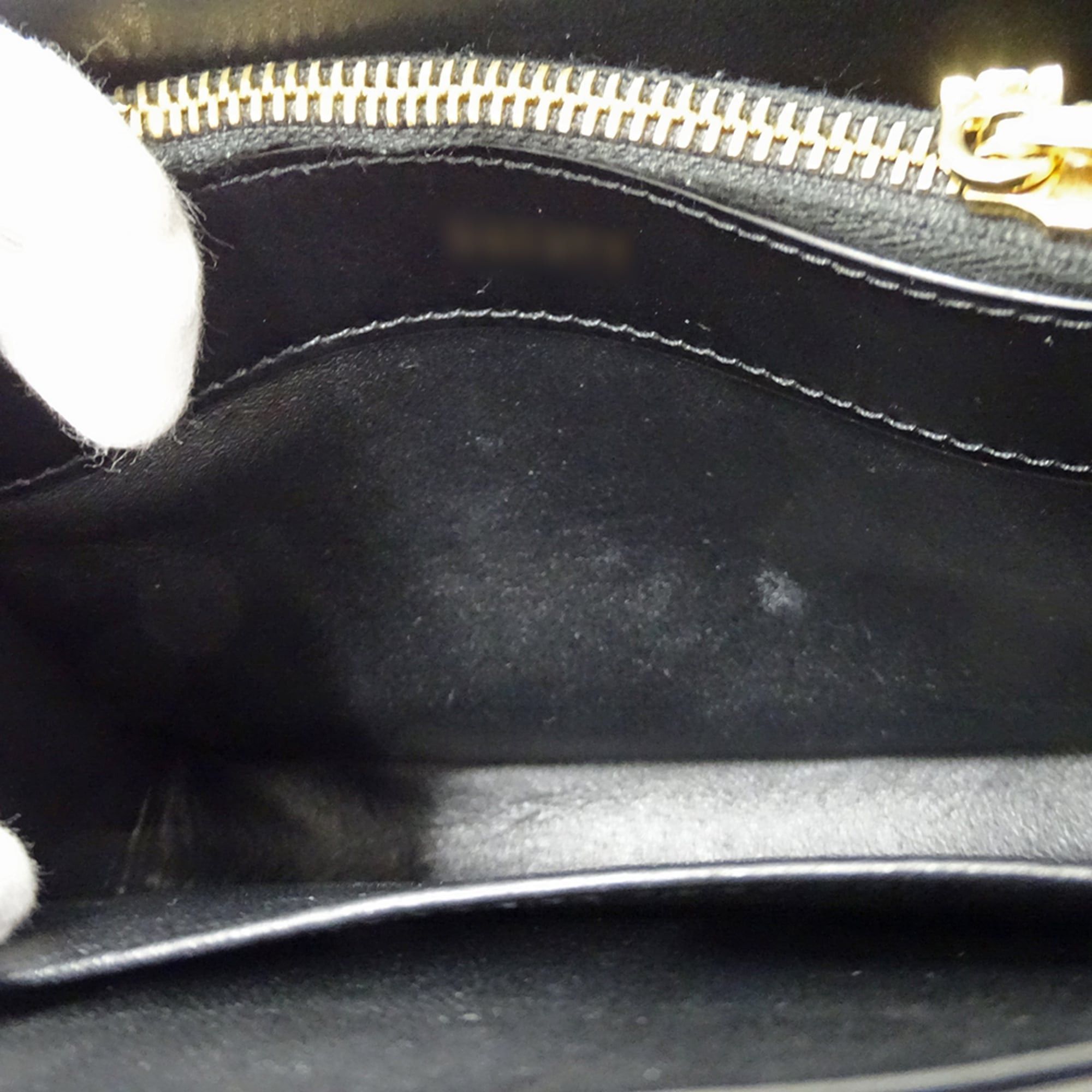 Celine Celine handbag for women, brand name, handbag/shoulder bag, 2-way, mini, 16cm, Seize, leather, black, mini bag Size ONE SIZE - 16 Thumbnail