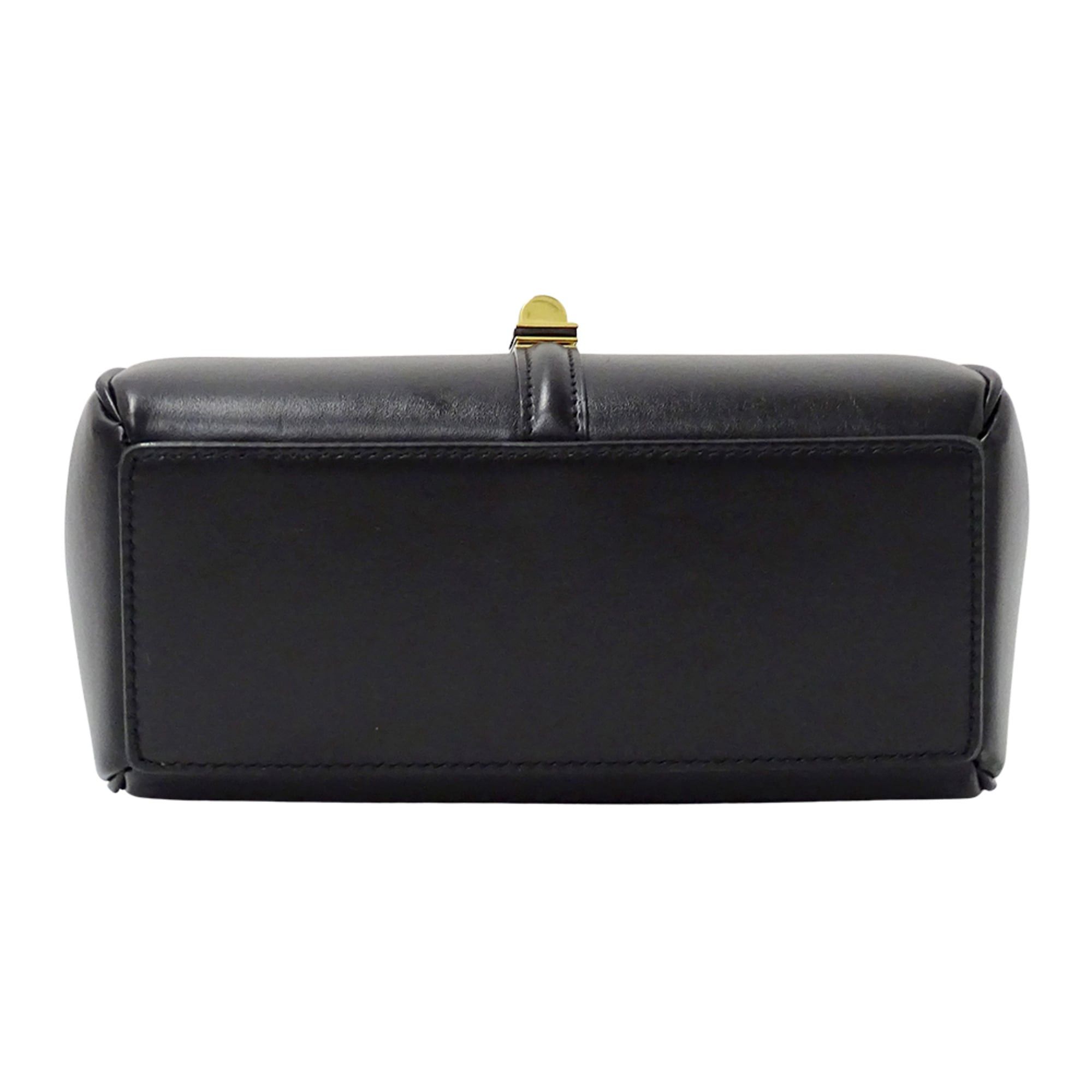 Celine Celine handbag for women, brand name, handbag/shoulder bag, 2-way, mini, 16cm, Seize, leather, black, mini bag Size ONE SIZE - 3 Thumbnail