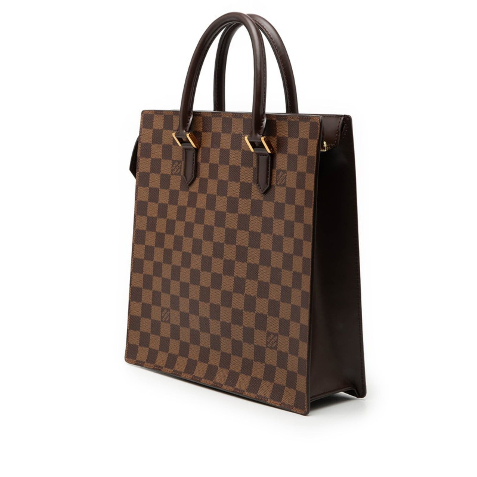 Louis Vuitton Louis Vuitton Damier Venice PM Tote Bag Handbag N51145 Brown Leather Women's LOUIS VUITTON Size ONE SIZE - 2 Thumbnail