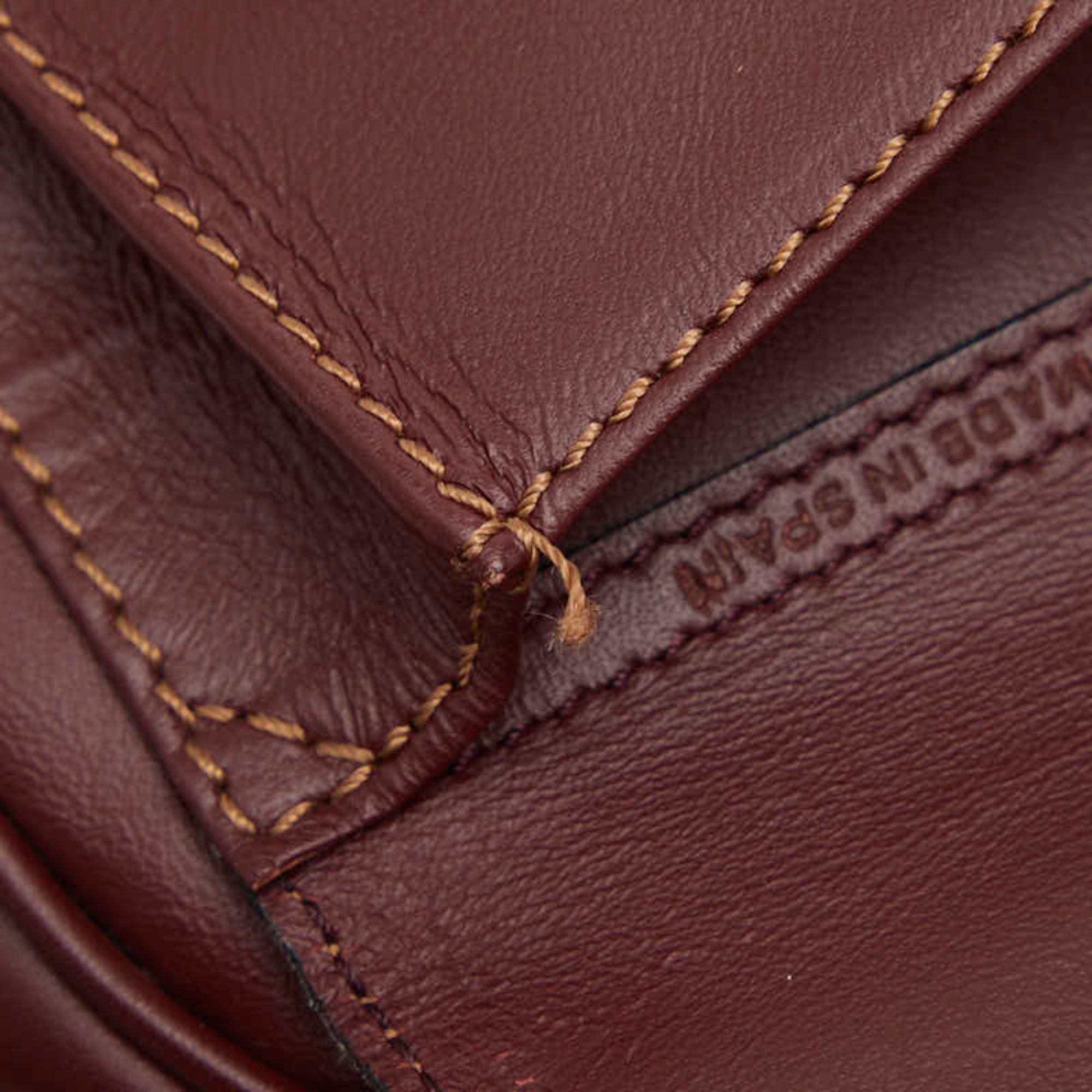 Cartier Cartier Must Line Shoulder Bag, Wine Red/Bordeaux Leather, Women's. Size ONE SIZE - 13 Thumbnail