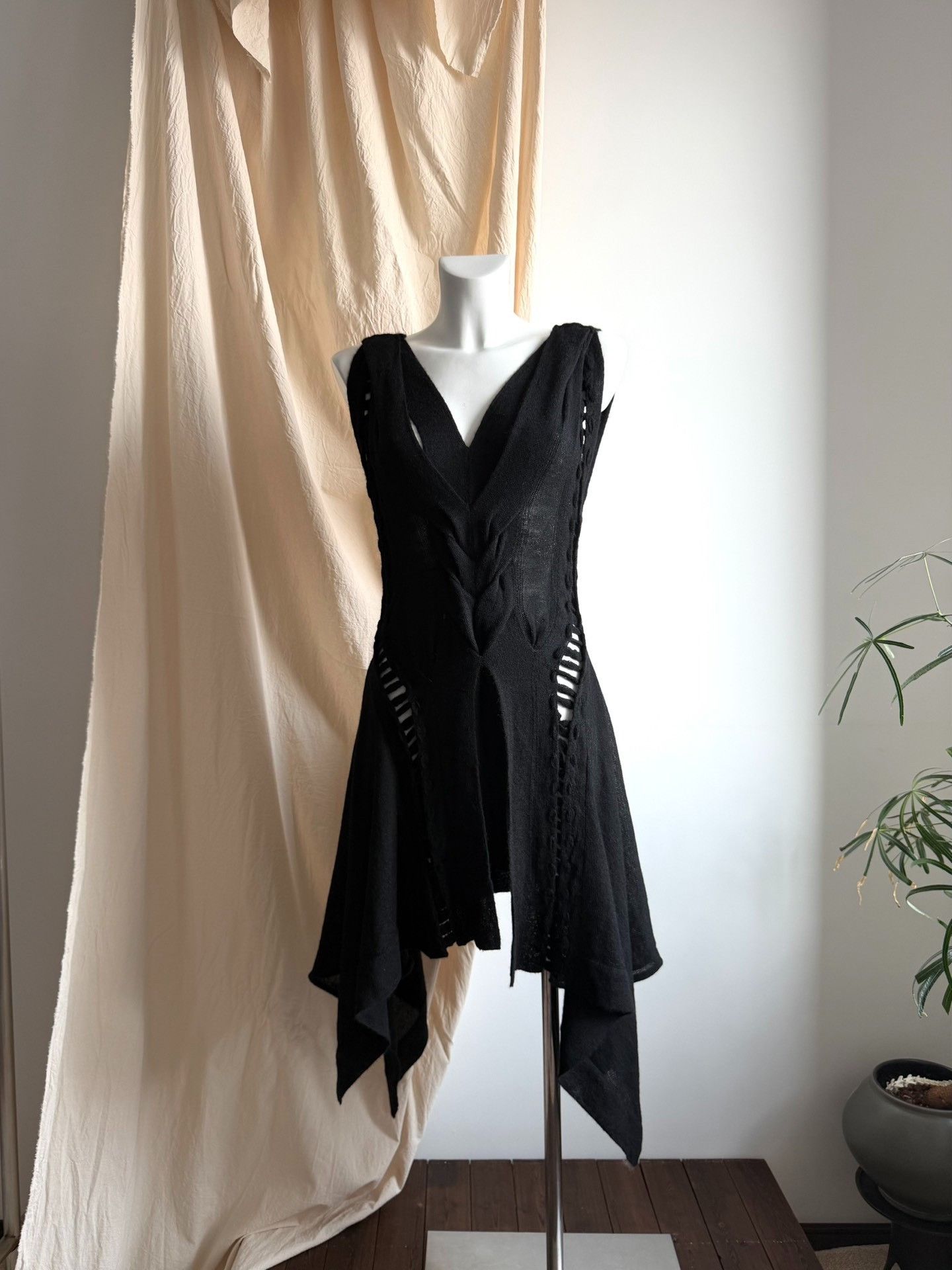Jean Paul Gaultier Jean Paul Gaultier Knit Hollow Dress Size M / US 6-8 / IT 42-44 - 3 Thumbnail