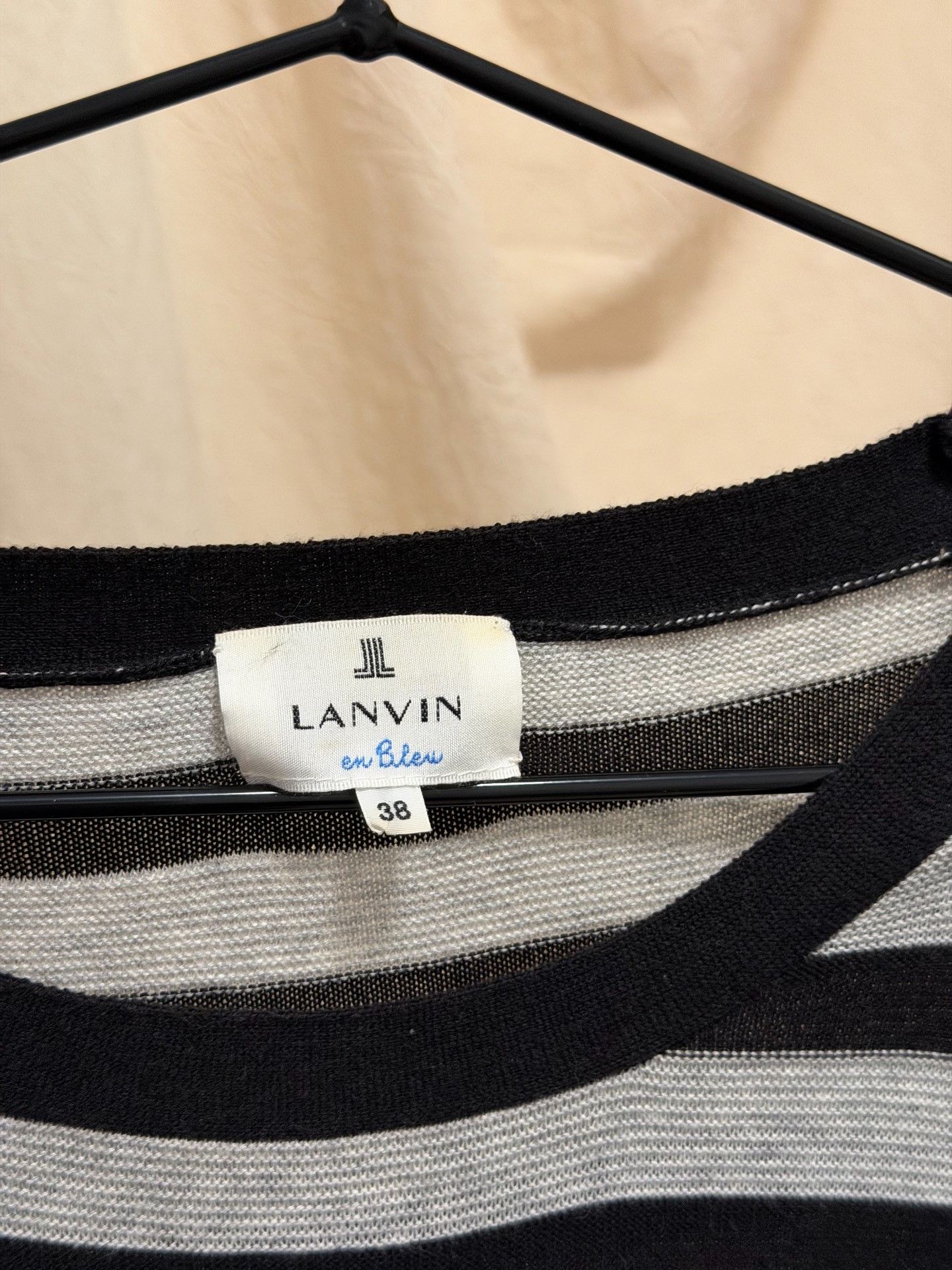 Lanvin LANVIN Striped Nautical Knit Dress Size M / US 6-8 / IT 42-44 - 7 Thumbnail