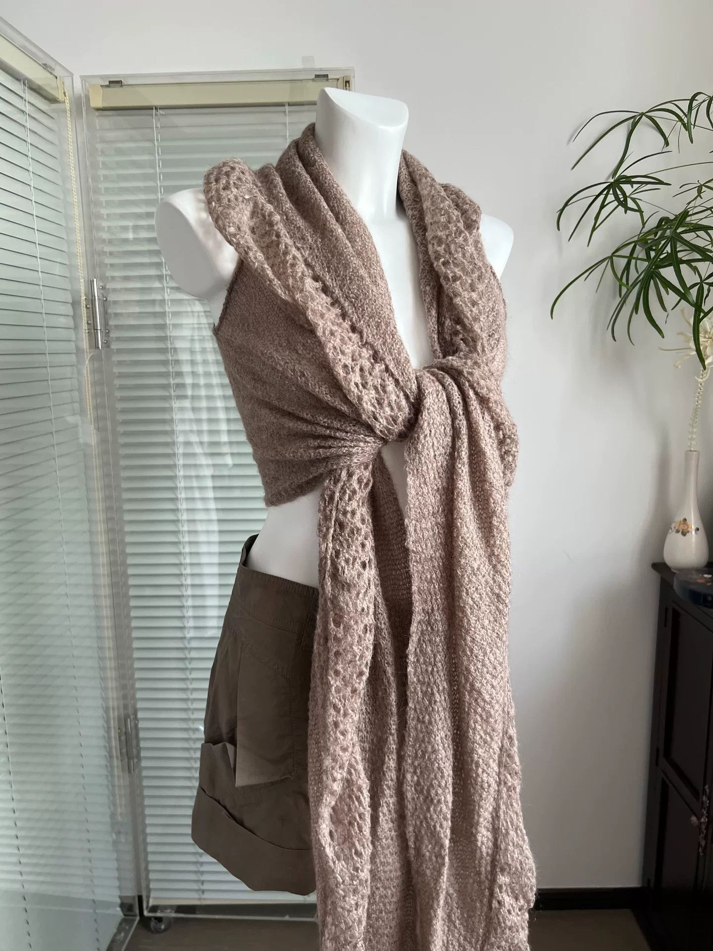 Other Wasteland Style Hollow Knit Asymmetrical Vest Size S / US 4 / IT 40 - 3 Thumbnail