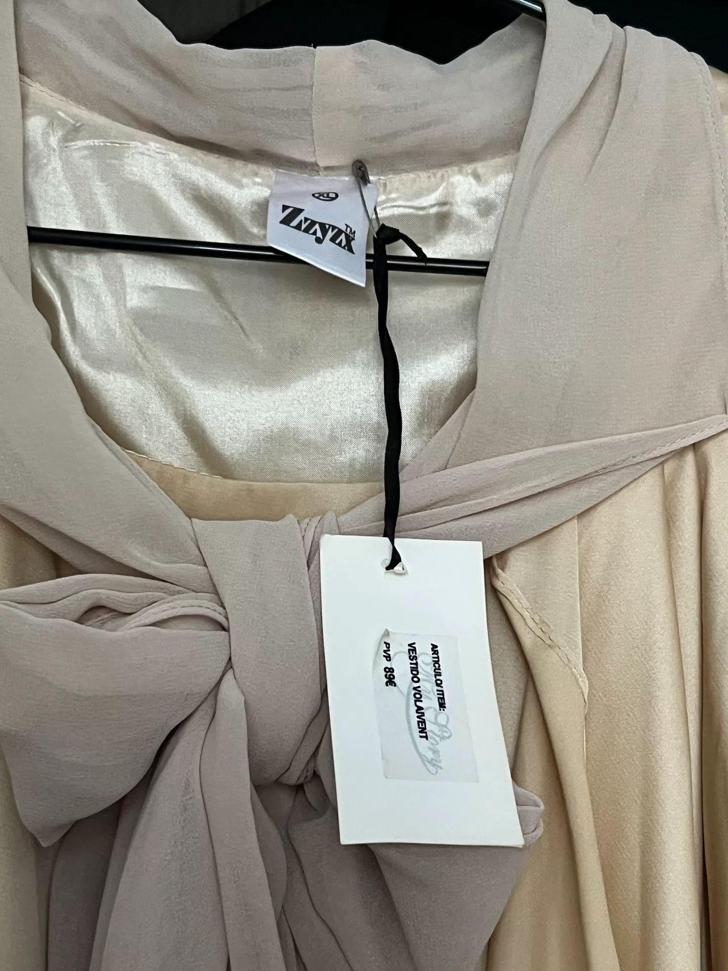 Other European Vintage Pleated Drapey Tank Dress Size XL / US 12-14 / IT 48-50 - 9 Thumbnail
