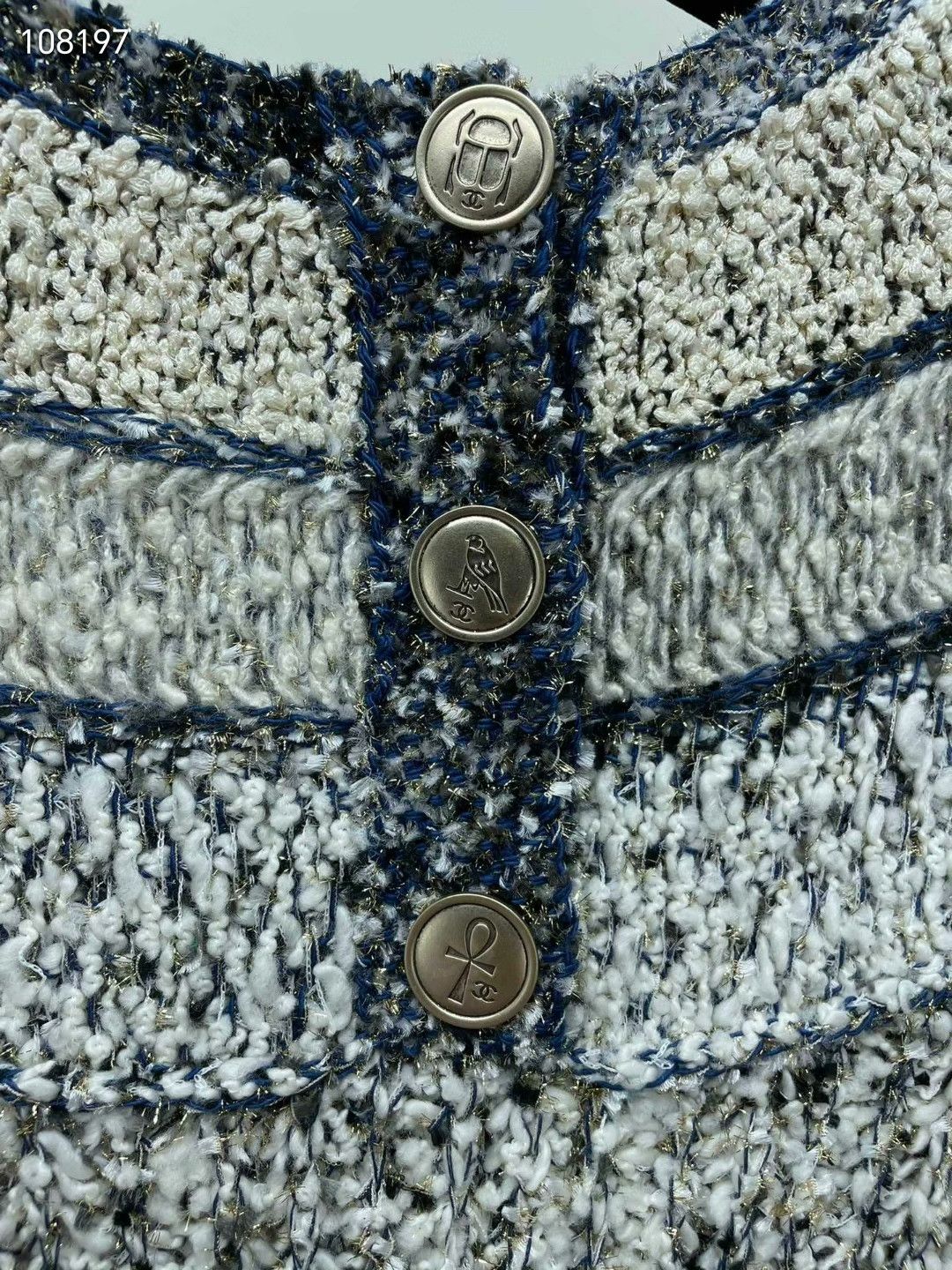 Chanel Chanel Egypt Collection Knit Dress Size M / US 6-8 / IT 42-44 - 4 Thumbnail