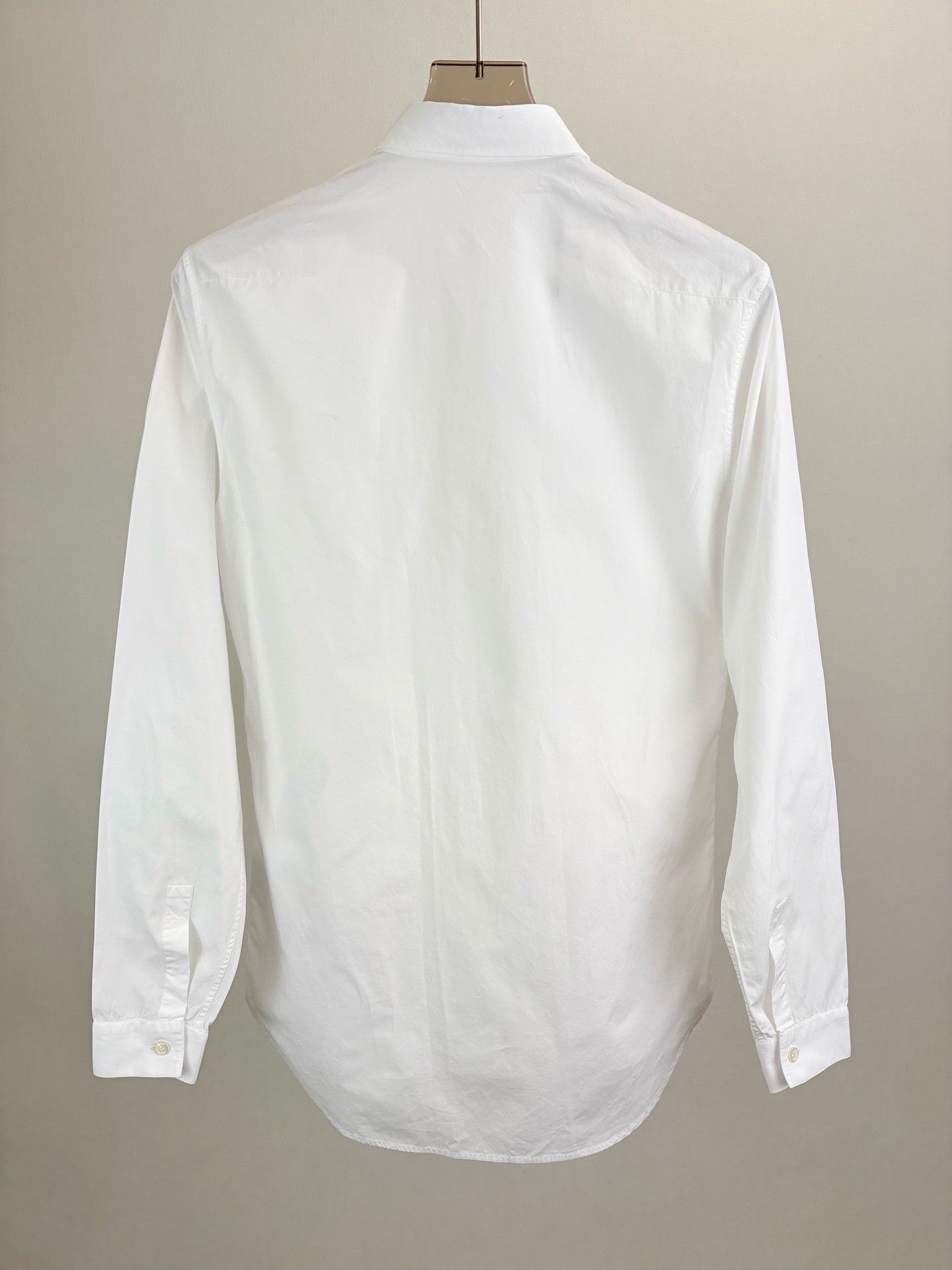 Dior DIOR Runway White Long-Sleeve Shirt Size M / US 6-8 / IT 42-44 - 2 Thumbnail