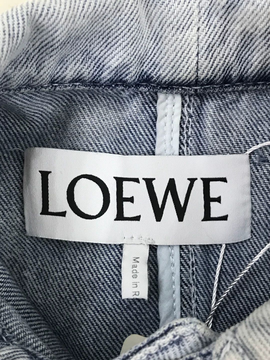 Paula Canovas del Vas Loewe x Paula Ibiza Patchwork Denim Jacket Size M / US 6-8 / IT 42-44 - 4 Thumbnail