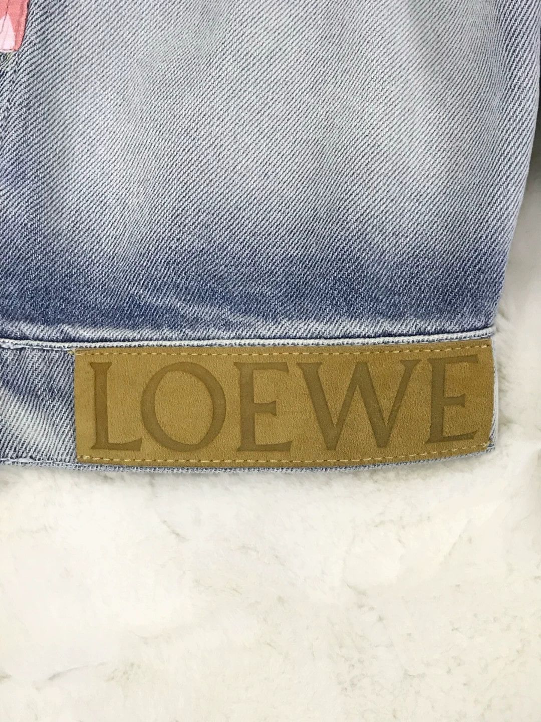 Paula Canovas del Vas Loewe x Paula Ibiza Patchwork Denim Jacket Size M / US 6-8 / IT 42-44 - 3 Thumbnail