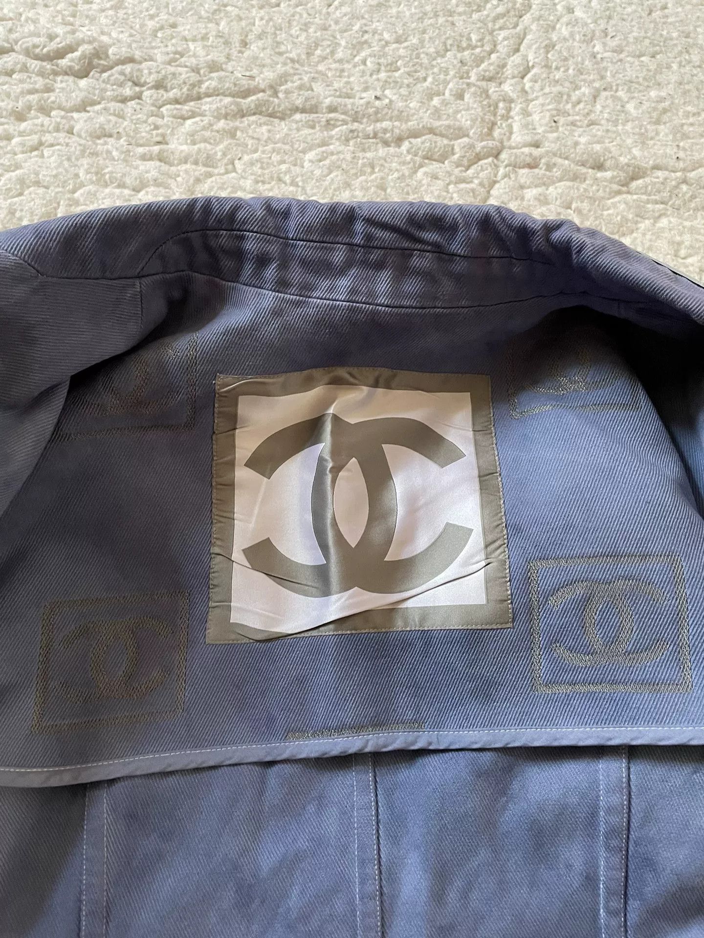 Chanel Chanel Denim Jacket Size M / US 6-8 / IT 42-44 - 3 Thumbnail