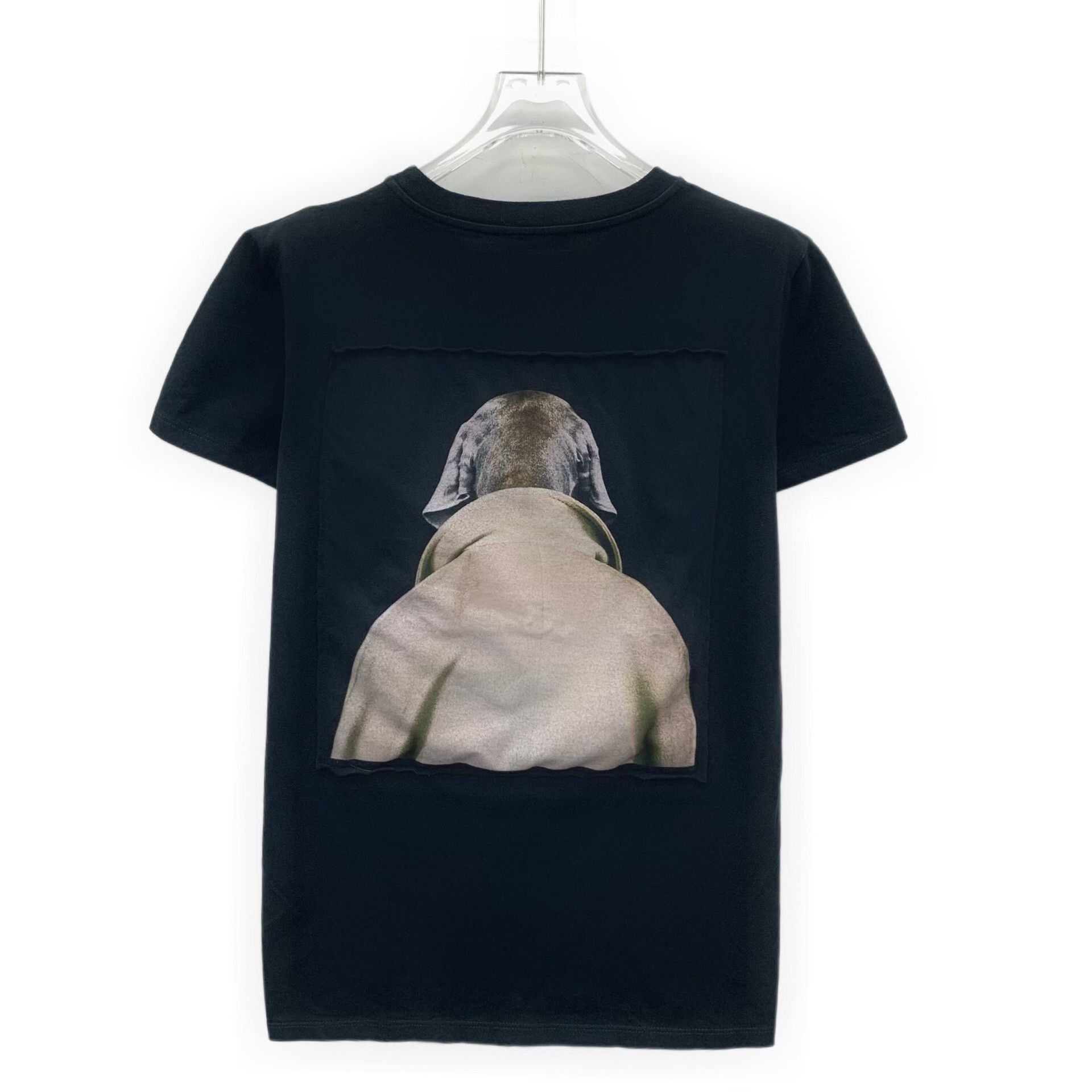 Max Mara Maxmara Black Dog Head Print T-shirt Size M / US 6-8 / IT 42-44 - 2 Thumbnail