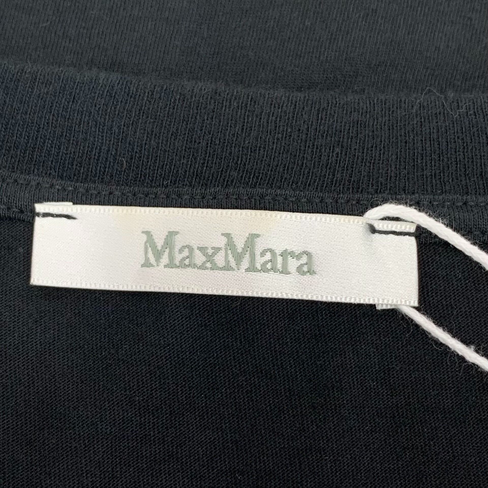 Max Mara Maxmara Black Dog Head Print T-shirt Size M / US 6-8 / IT 42-44 - 5 Thumbnail